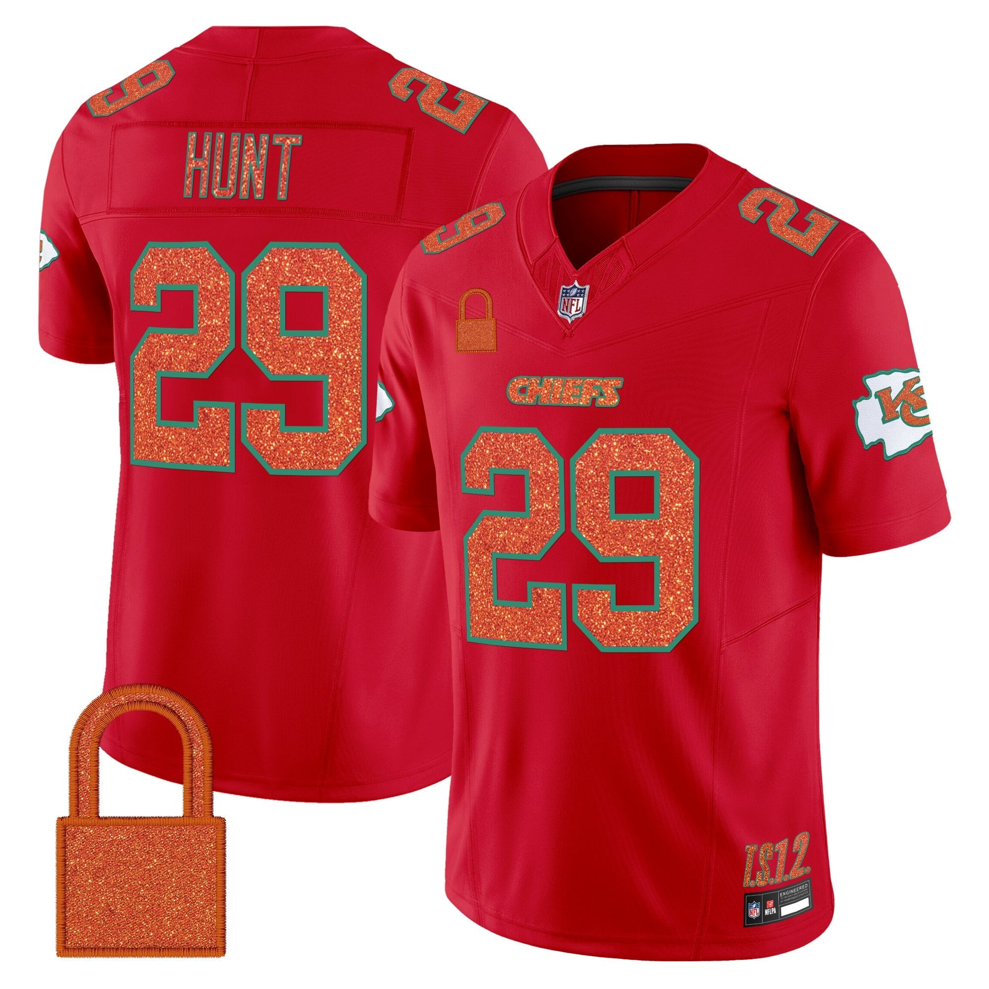 Men's Kansas City Chiefs 'Taylor Swift - TS12 - The Life of a Showgirl' Vapor Limited Jersey - All Stitched