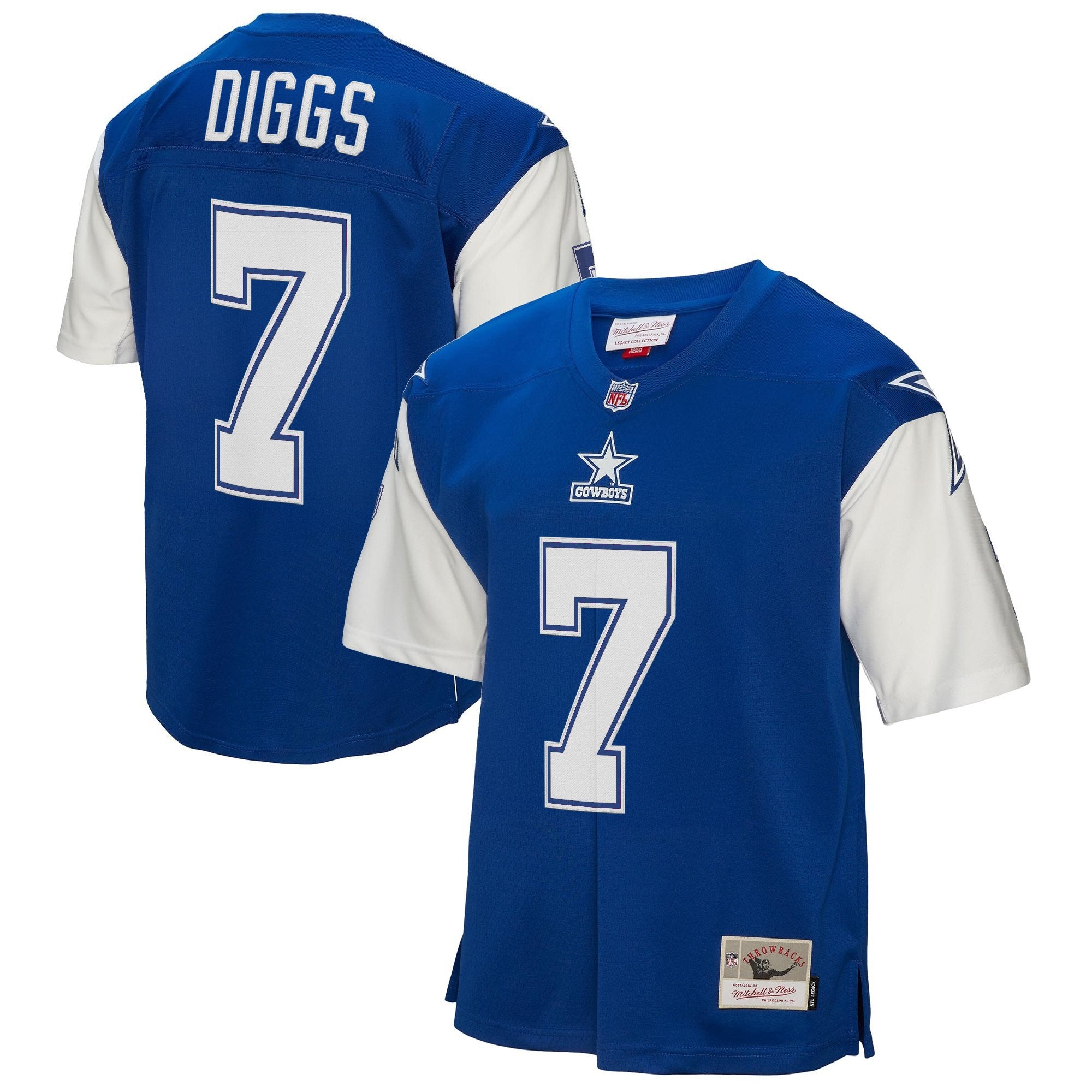 Men's Dallas Cowboys Throwback Player Jersey - All Stitched