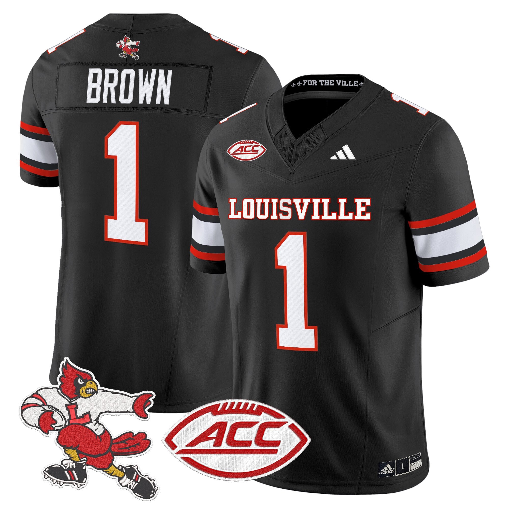 Men's Louisville Cardinals '1980s Throwback' Vapor Limited Jersey - All Stitched