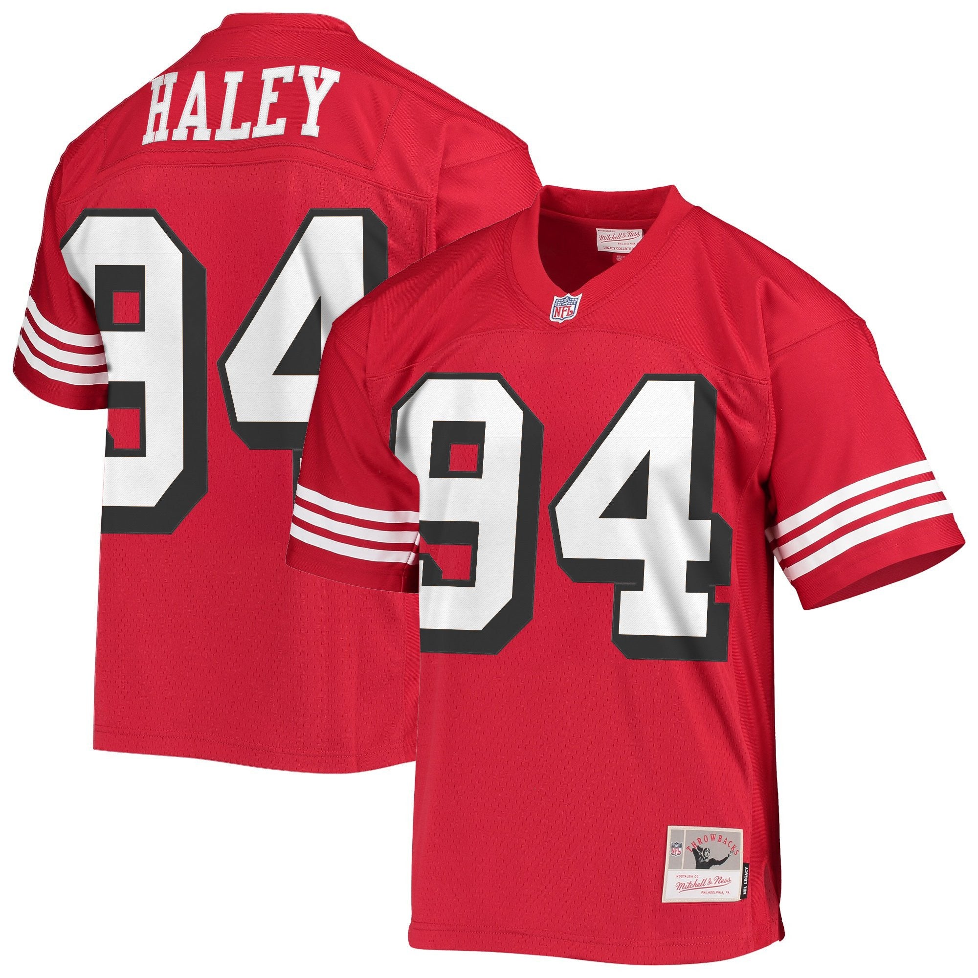 Men's San Francisco 49ers Throwback Player Jersey - All Stitched