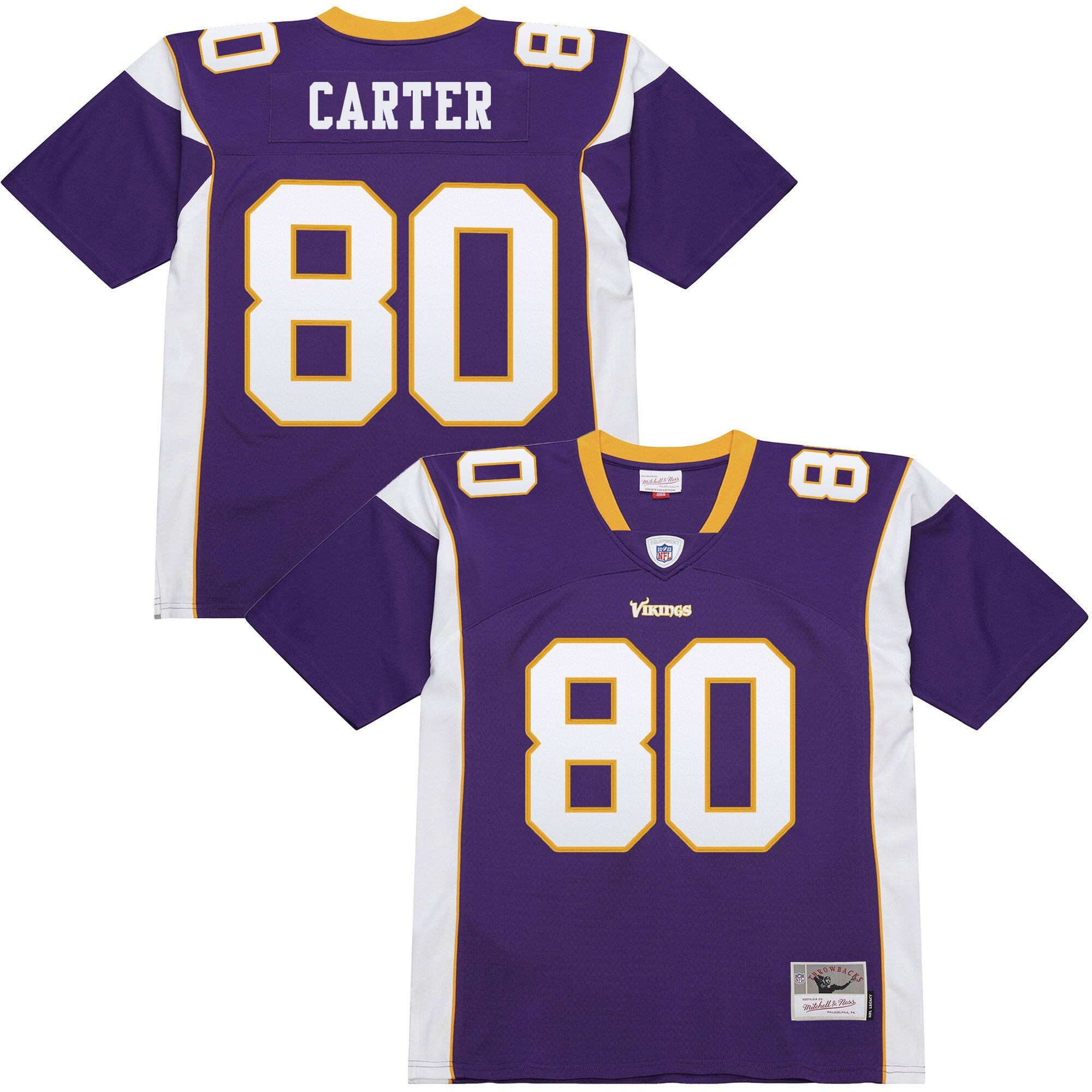 Men's Minnesota Vikings Throwback Player Jersey - All Stitched
