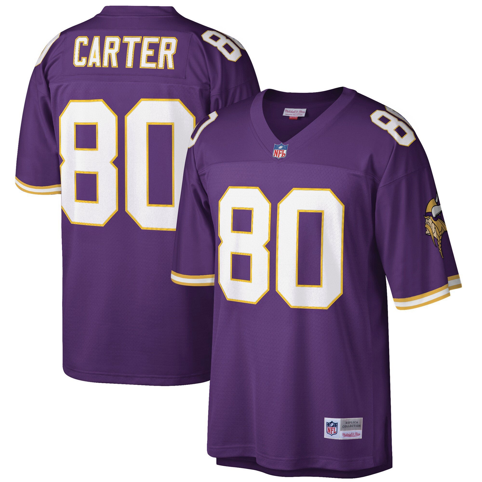 Men's Minnesota Vikings Throwback Player Jersey - All Stitched