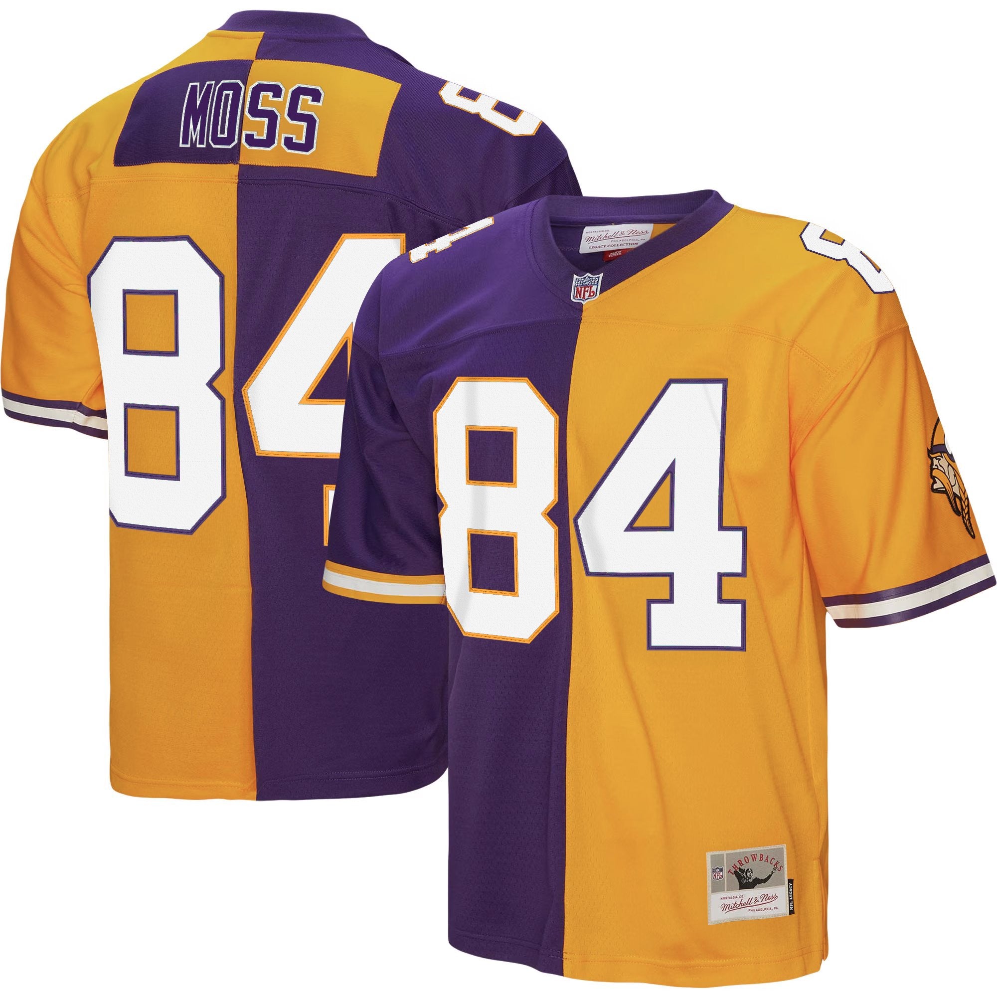 Men's Minnesota Vikings Throwback Player Jersey - All Stitched