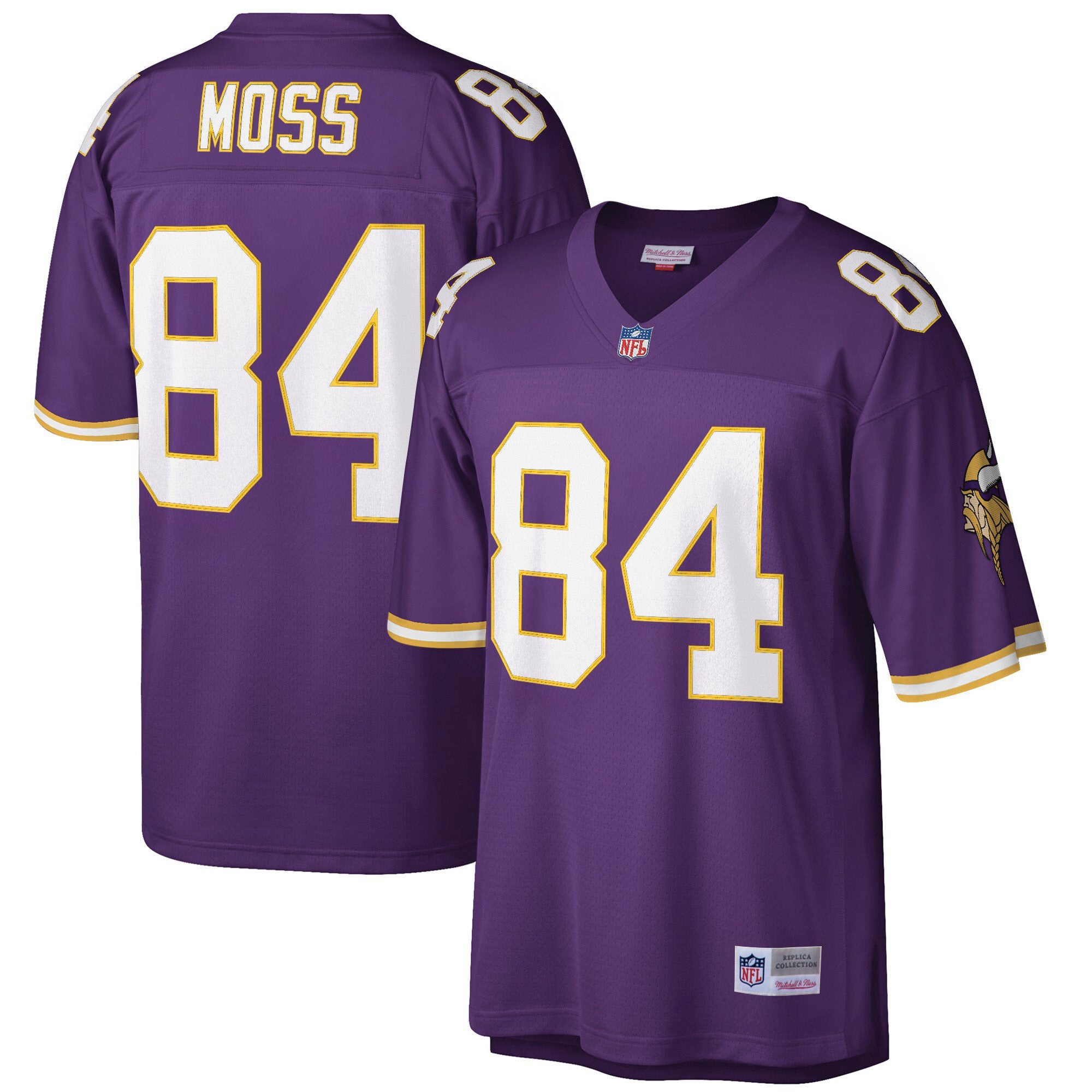 Men's Minnesota Vikings Throwback Player Jersey - All Stitched