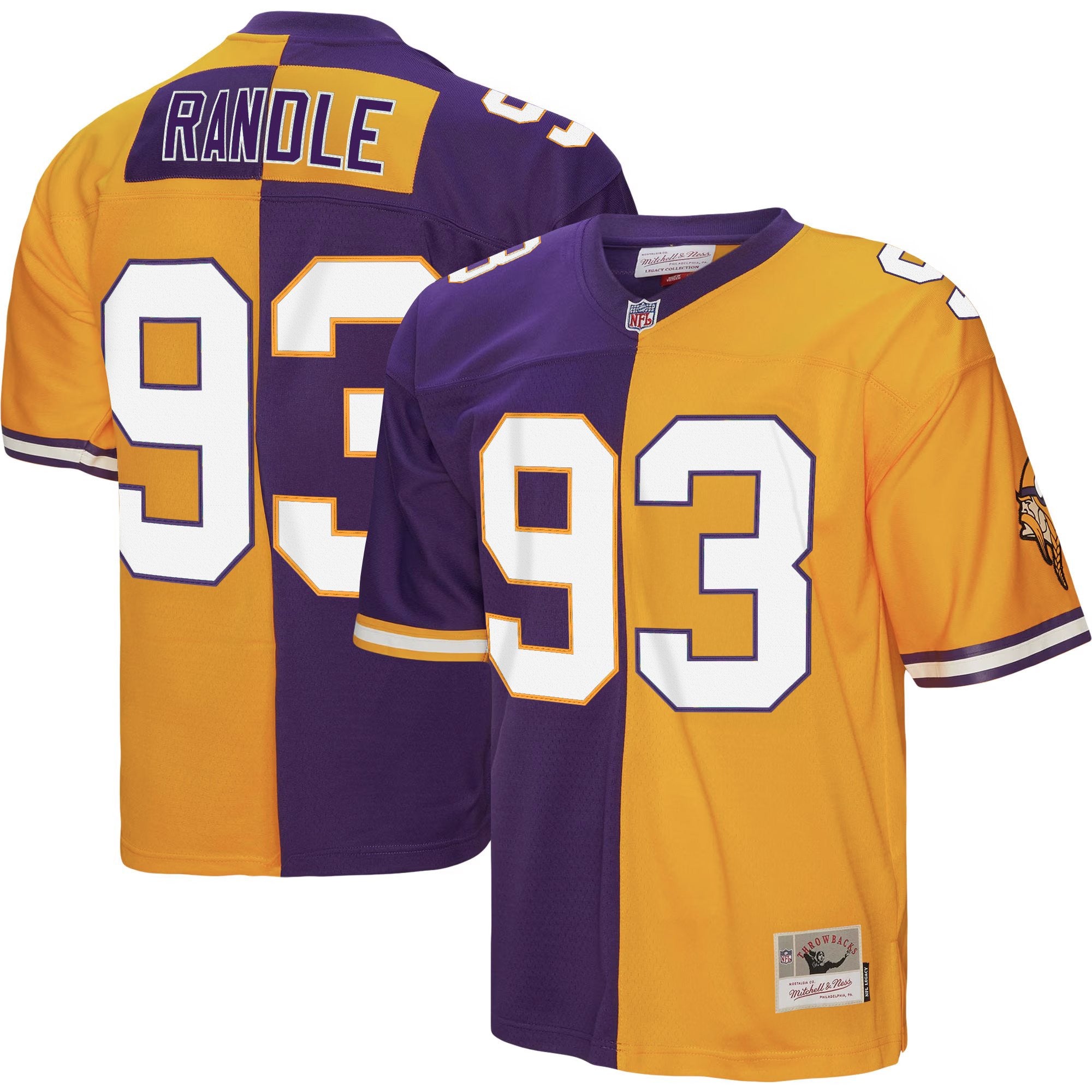 Men's Minnesota Vikings Throwback Player Jersey - All Stitched