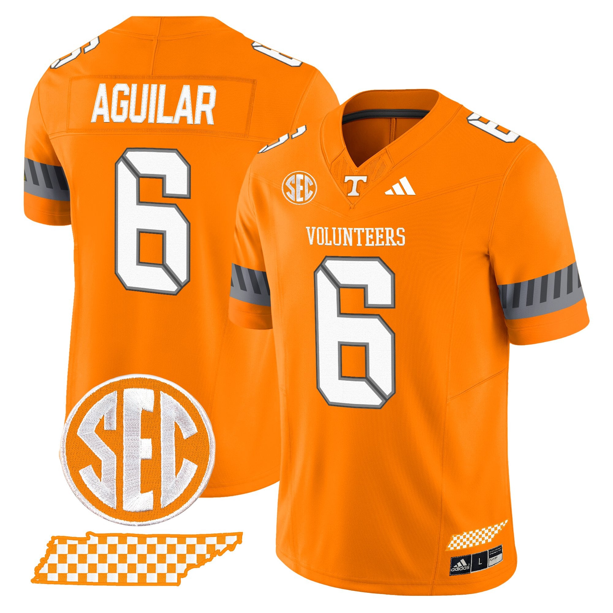 Men's Tennessee Volunteers 2025 'Smokey Grey Series' Vapor Limited Jersey V3 - All Stitched