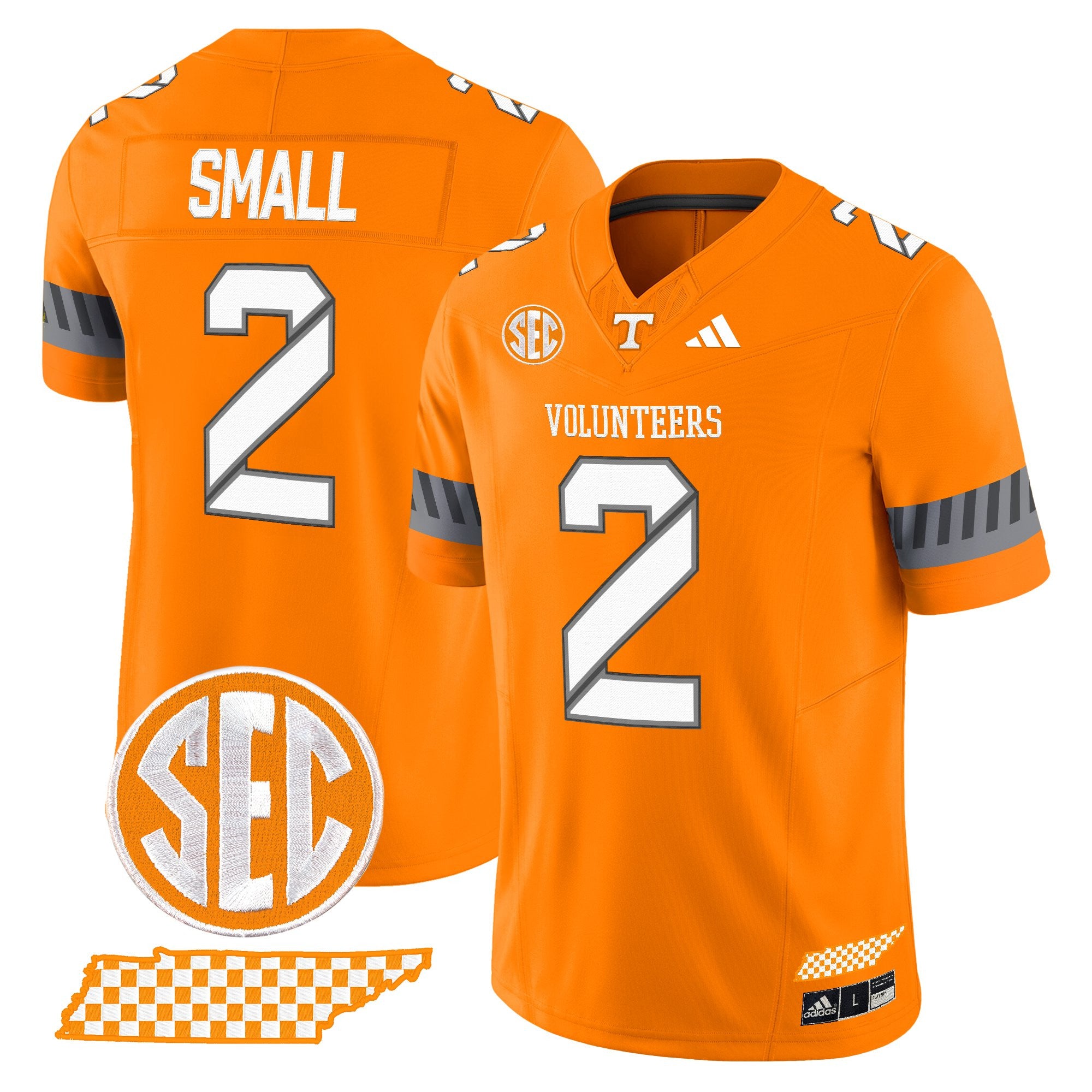 Men's Tennessee Volunteers 2025 'Smokey Grey Series' Vapor Limited Jersey V3 - All Stitched