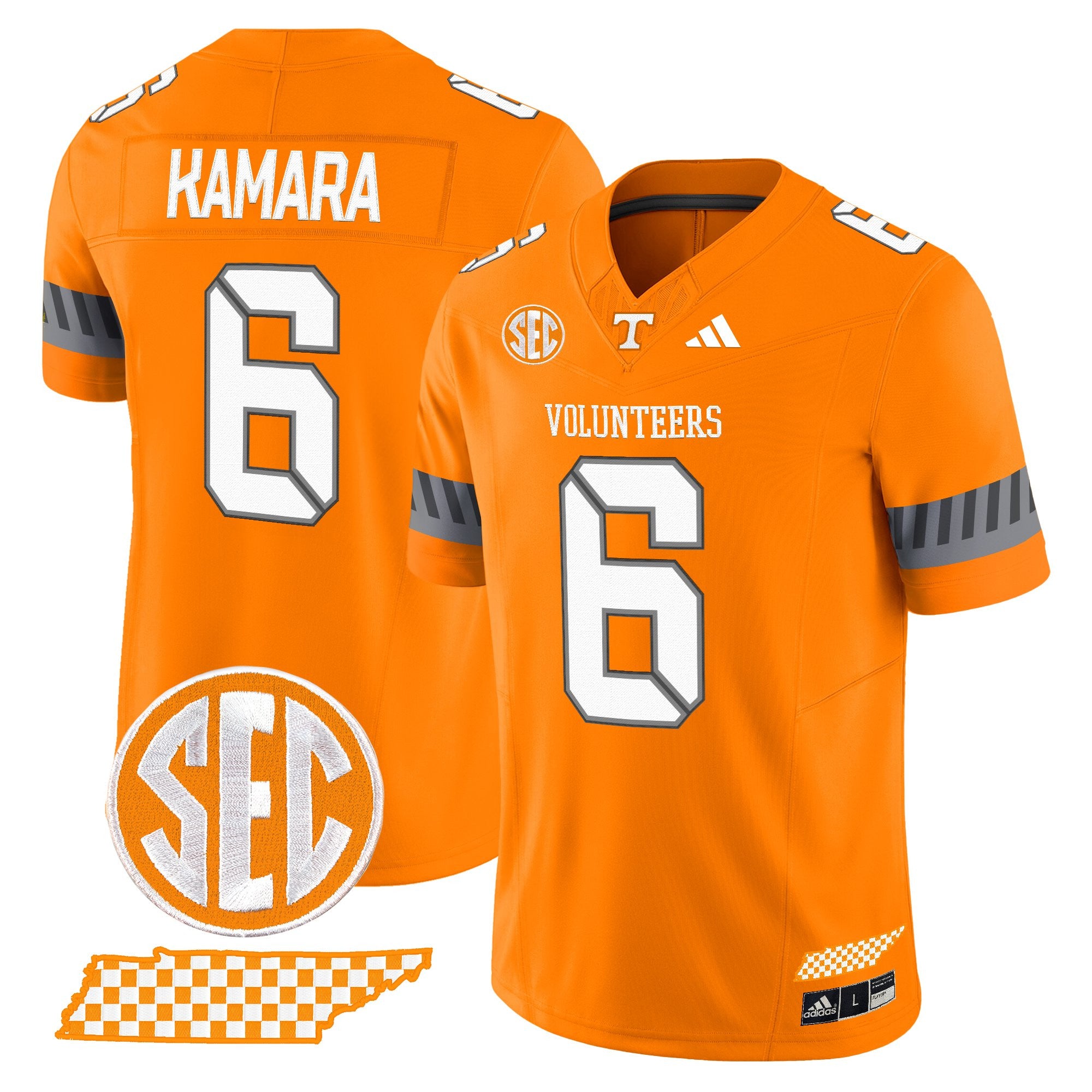 Men's Tennessee Volunteers 2025 'Smokey Grey Series' Vapor Limited Jersey V3 - All Stitched