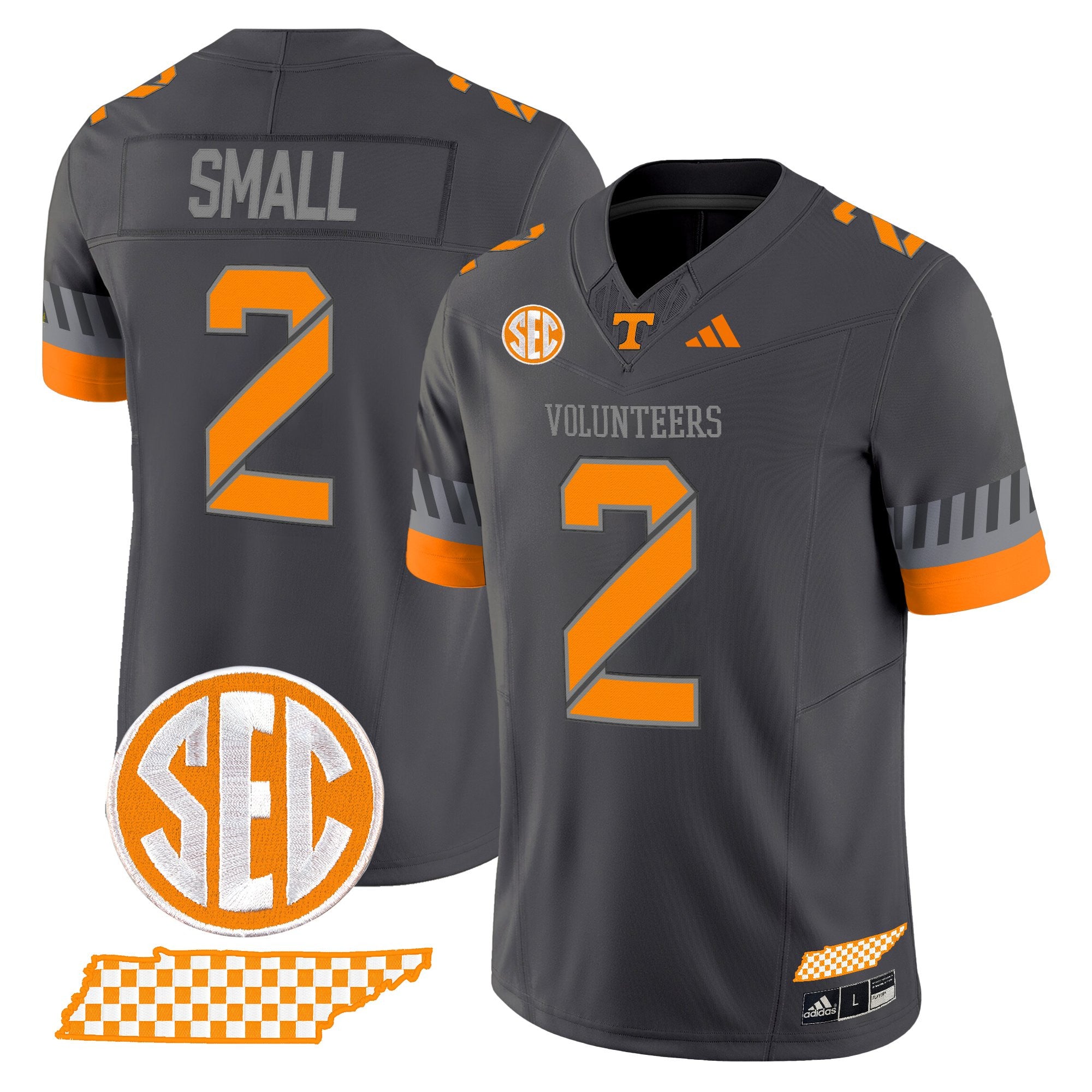 Men's Tennessee Volunteers 2025 'Smokey Grey Series' Vapor Limited Jersey V3 - All Stitched