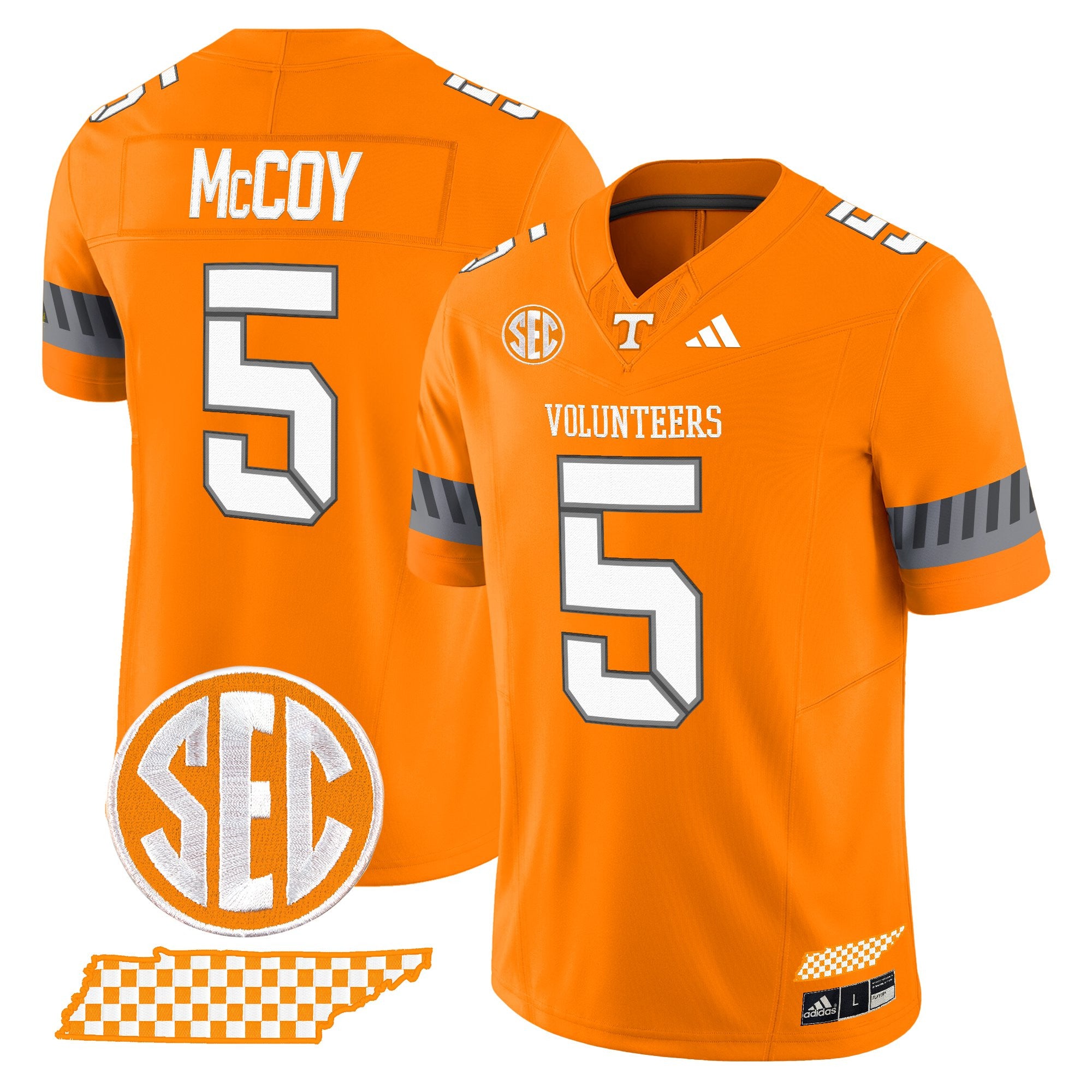 Men's Tennessee Volunteers 2025 'Smokey Grey Series' Vapor Limited Jersey V3 - All Stitched