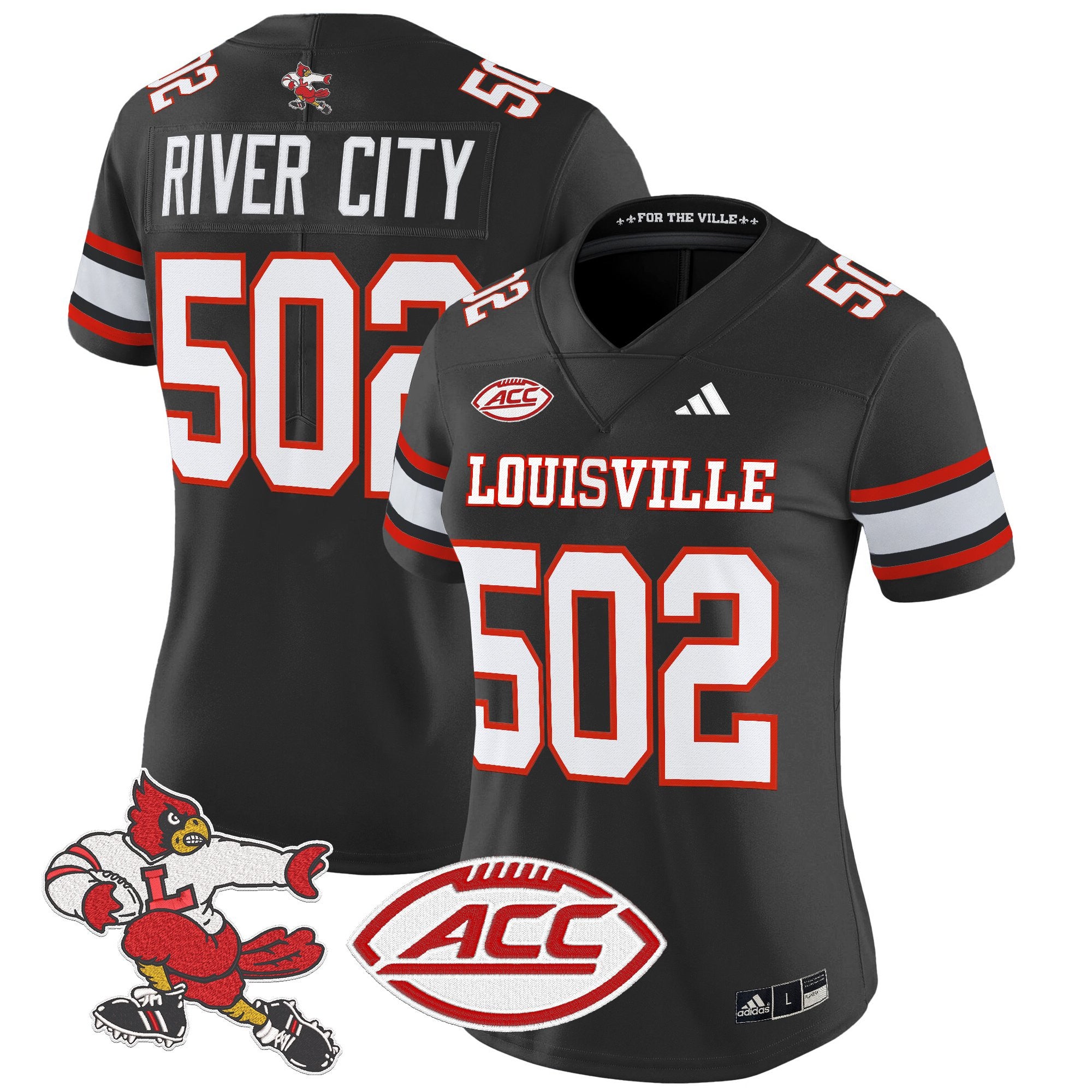 Women's Louisville Cardinals '1980s Throwback' Vapor Limited Jersey - All Stitched