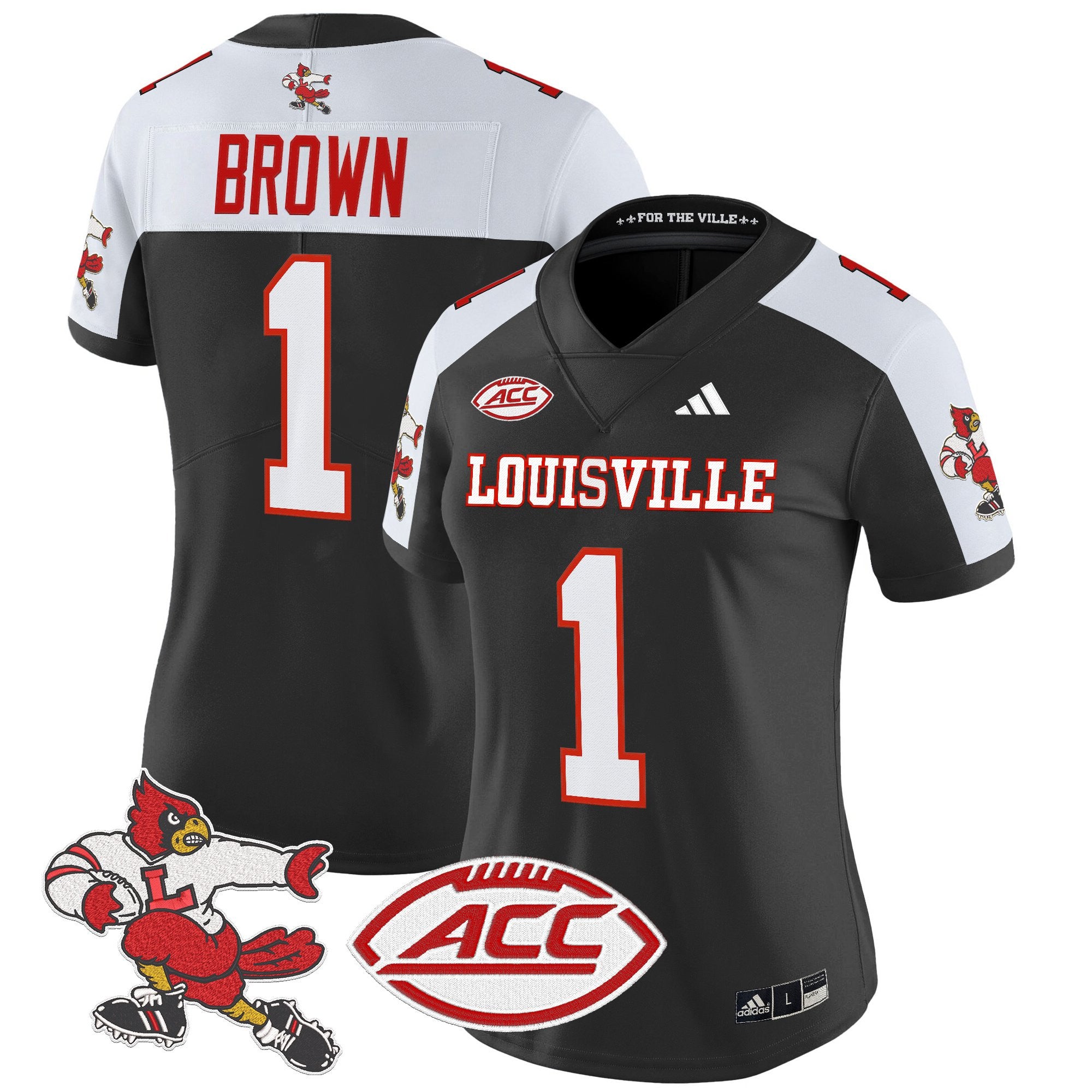 Women's Louisville Cardinals '1980s Throwback' Vapor Limited Jersey - All Stitched