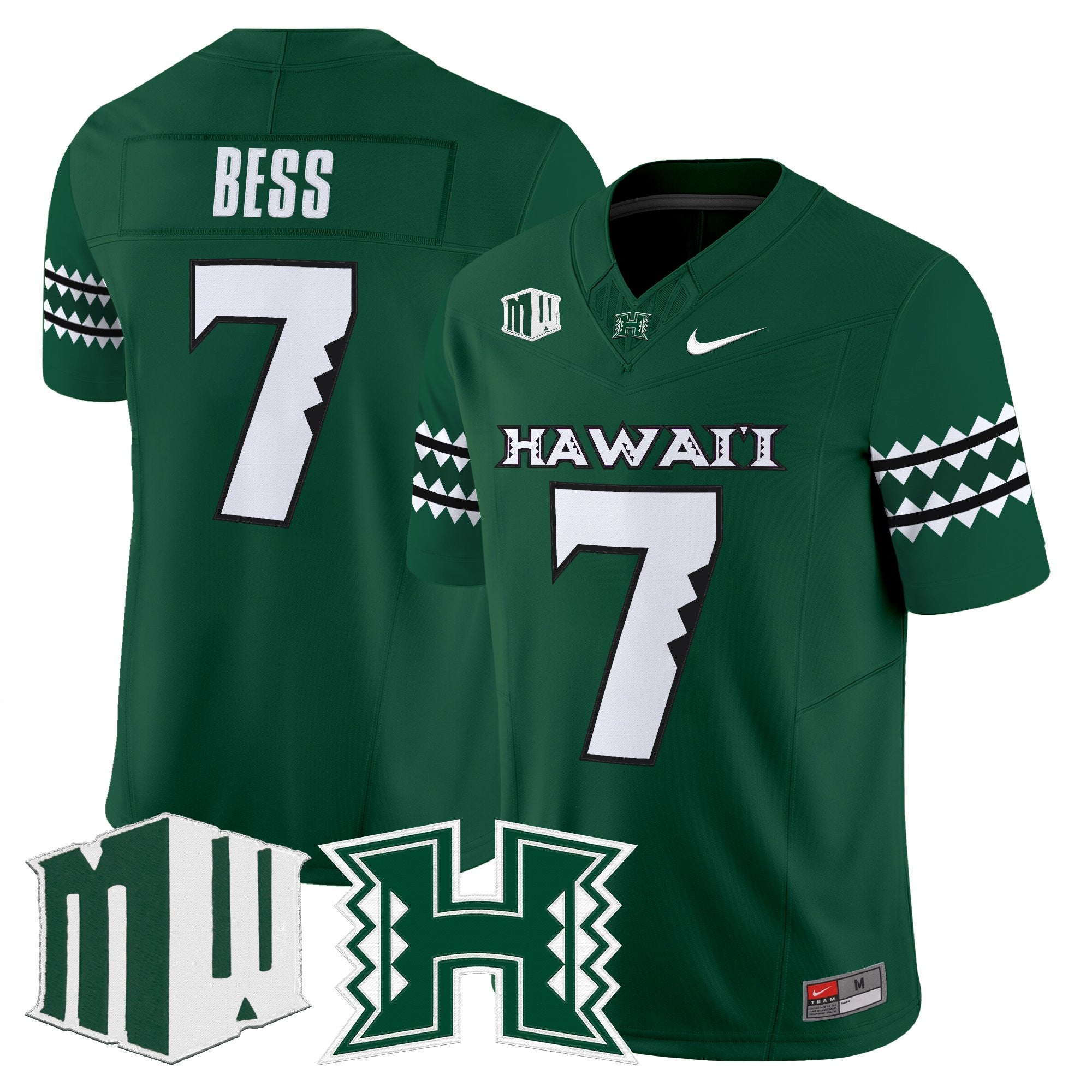 Men's Hawai'i Rainbow Warriors 2025 Vapor Limited Jersey - All Stitched