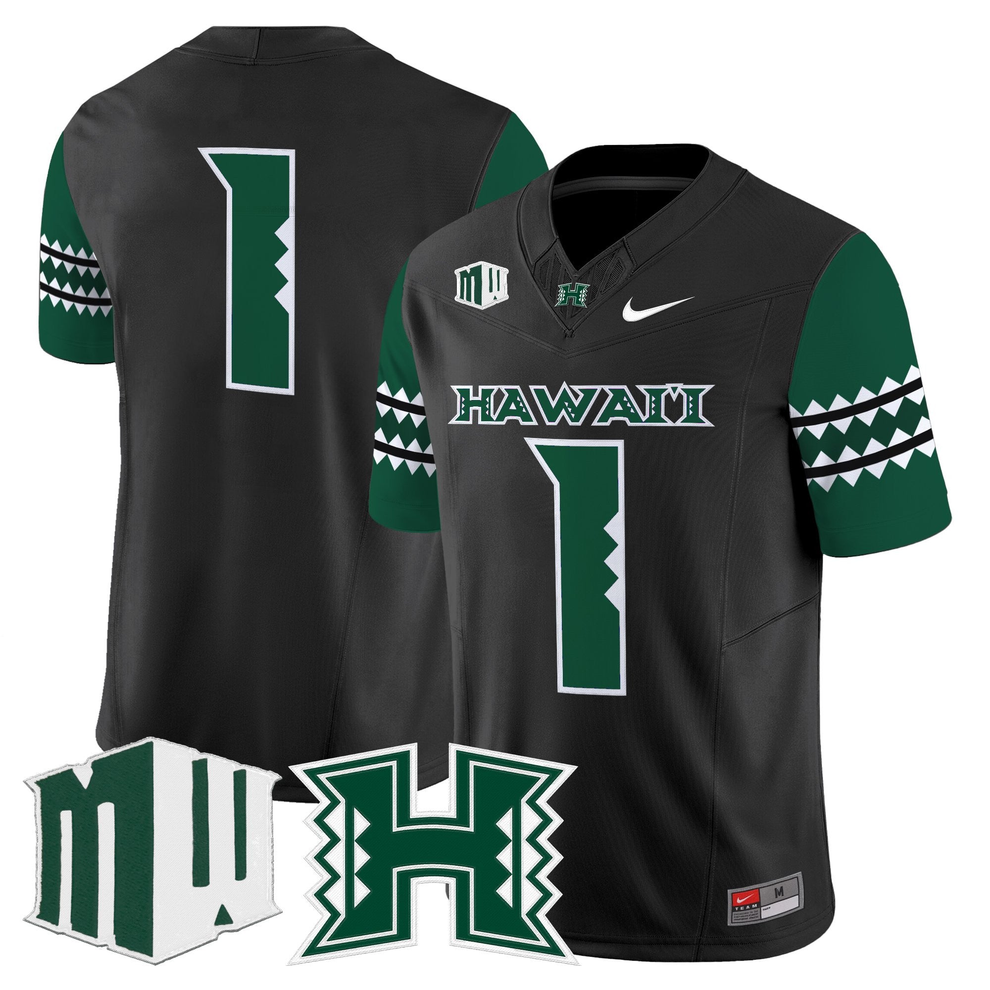 Men's Hawai'i Rainbow Warriors 2025 Vapor Limited Jersey - All Stitched