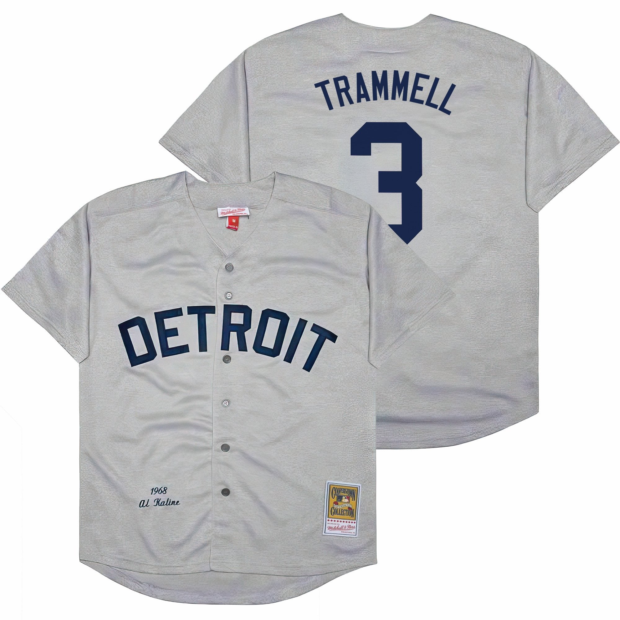 Men's Detroit Tigers Throwback Jersey - Cooperstown Collection - All Stitched