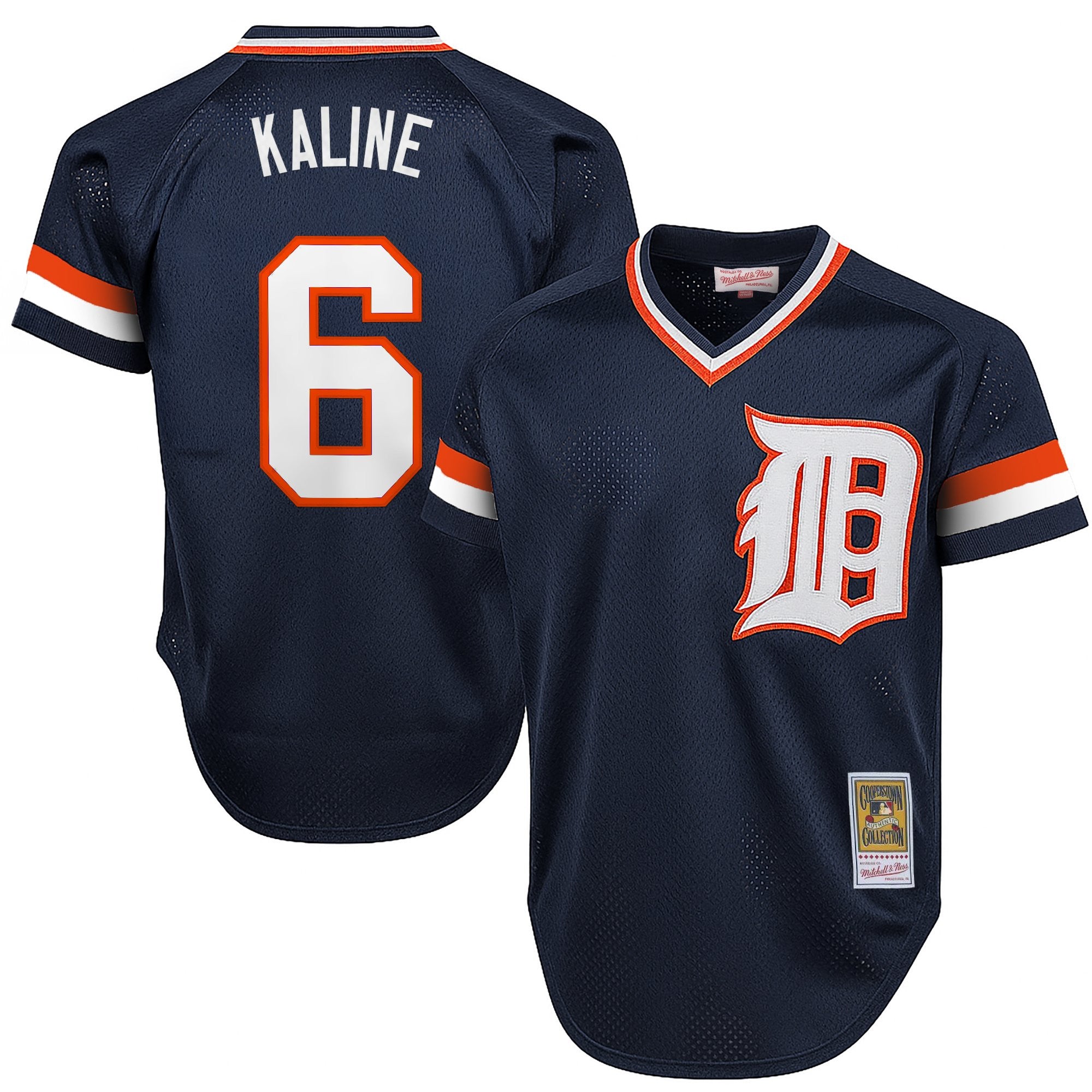 Men's Detroit Tigers Throwback Jersey - Cooperstown Collection - All Stitched