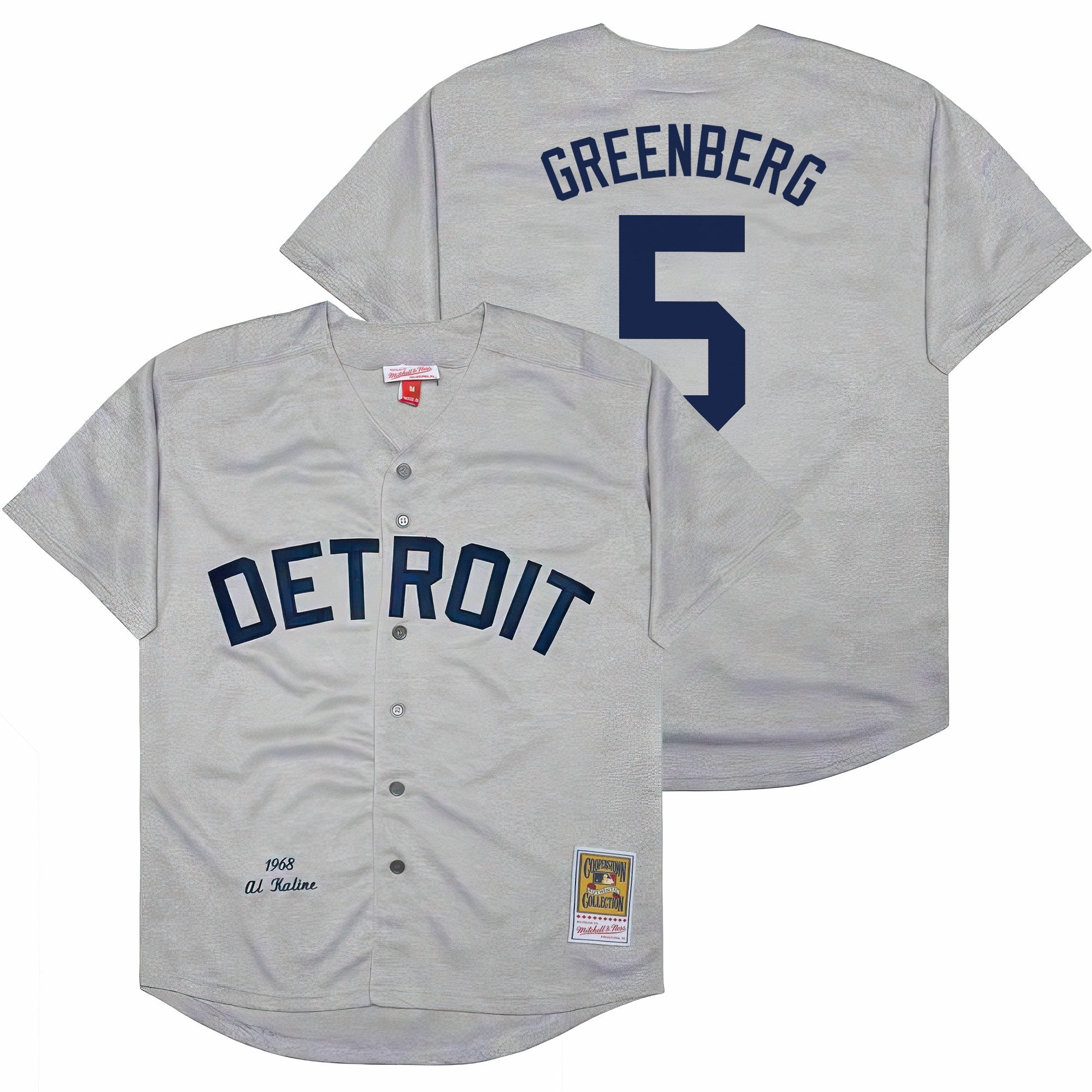 Men's Detroit Tigers Throwback Jersey - Cooperstown Collection - All Stitched