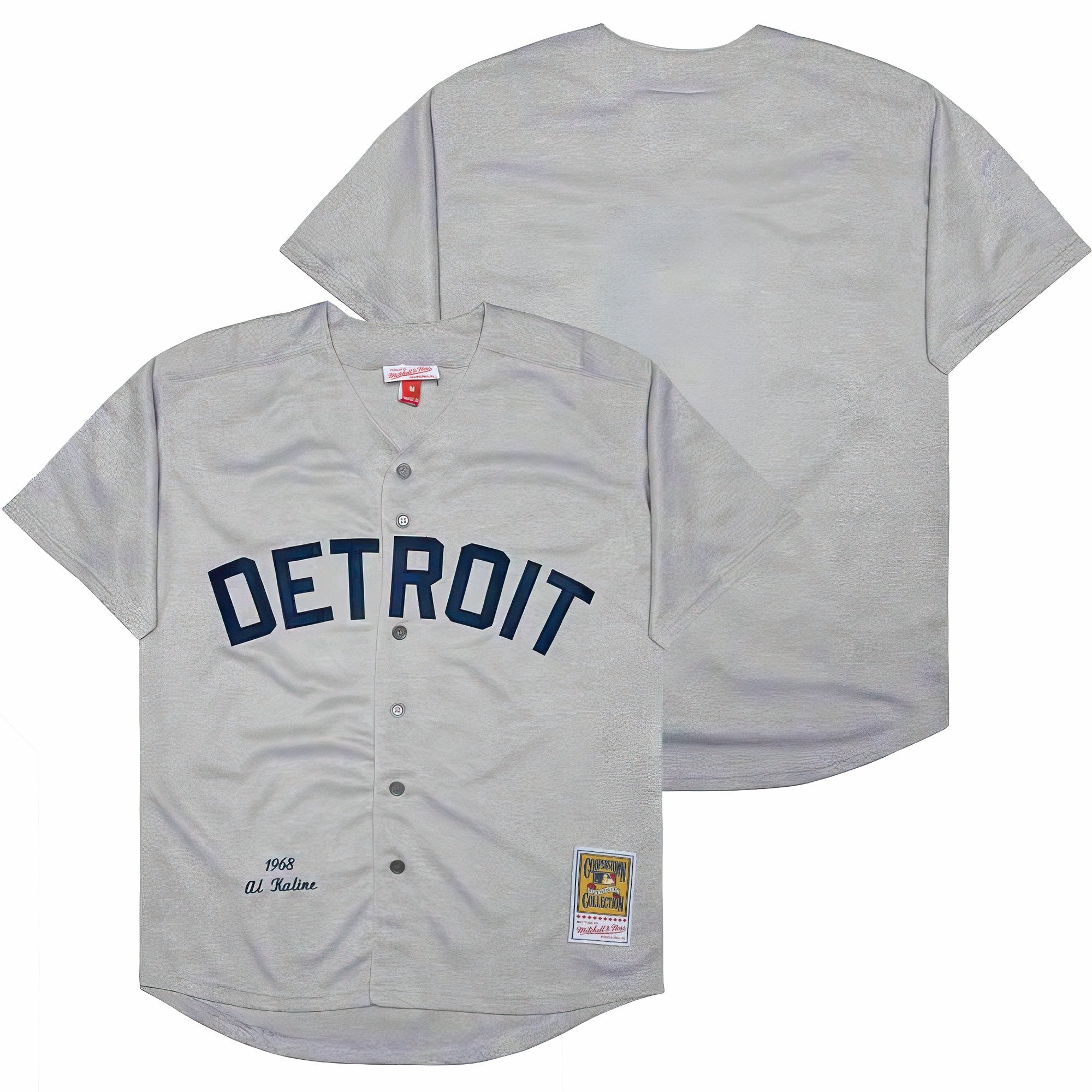 Men's Detroit Tigers Throwback Jersey - Cooperstown Collection - All Stitched