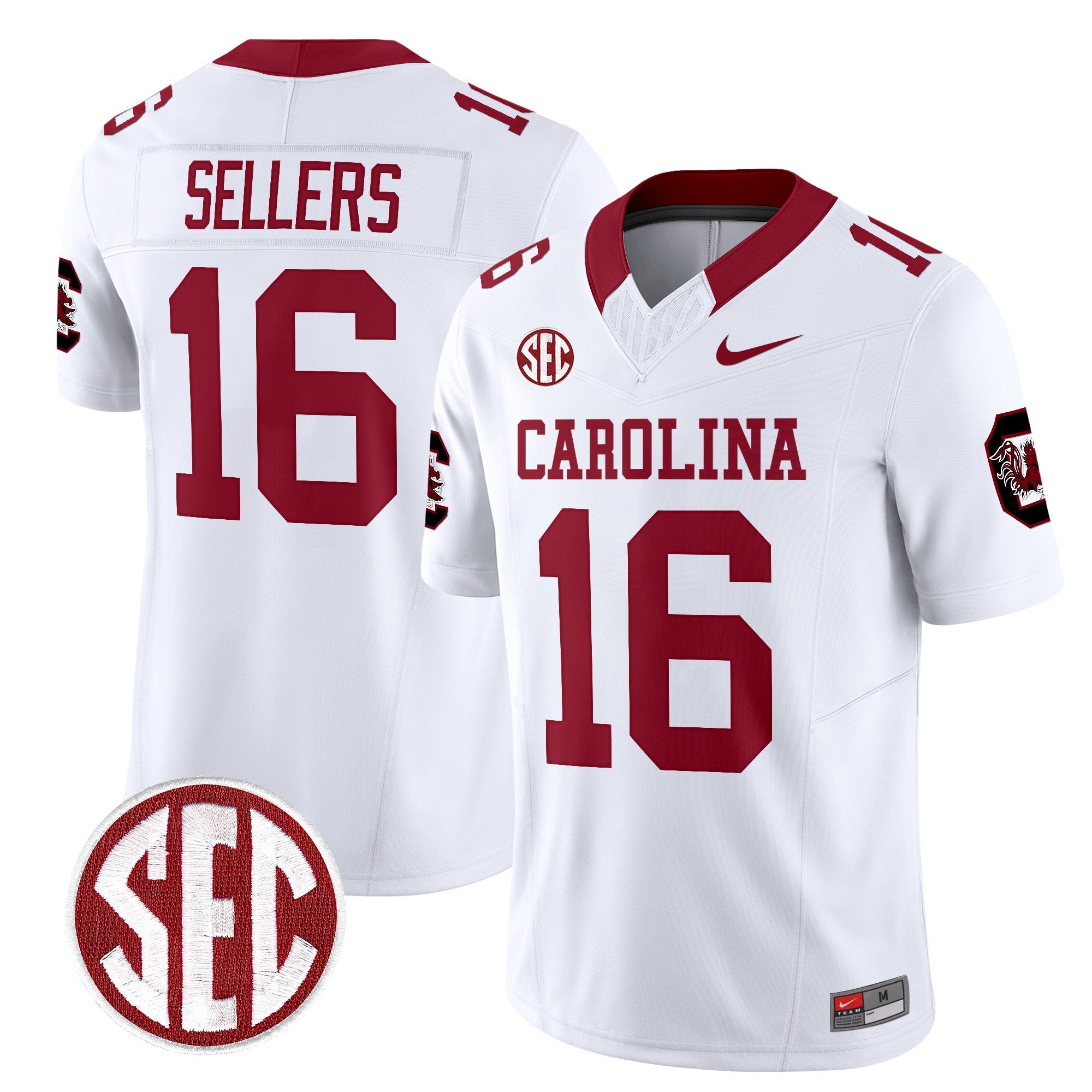 Men's South Carolina Gamecocks 1980 Throwback Vapor Limited Jersey – Rebrand 2026 – All Stitched
