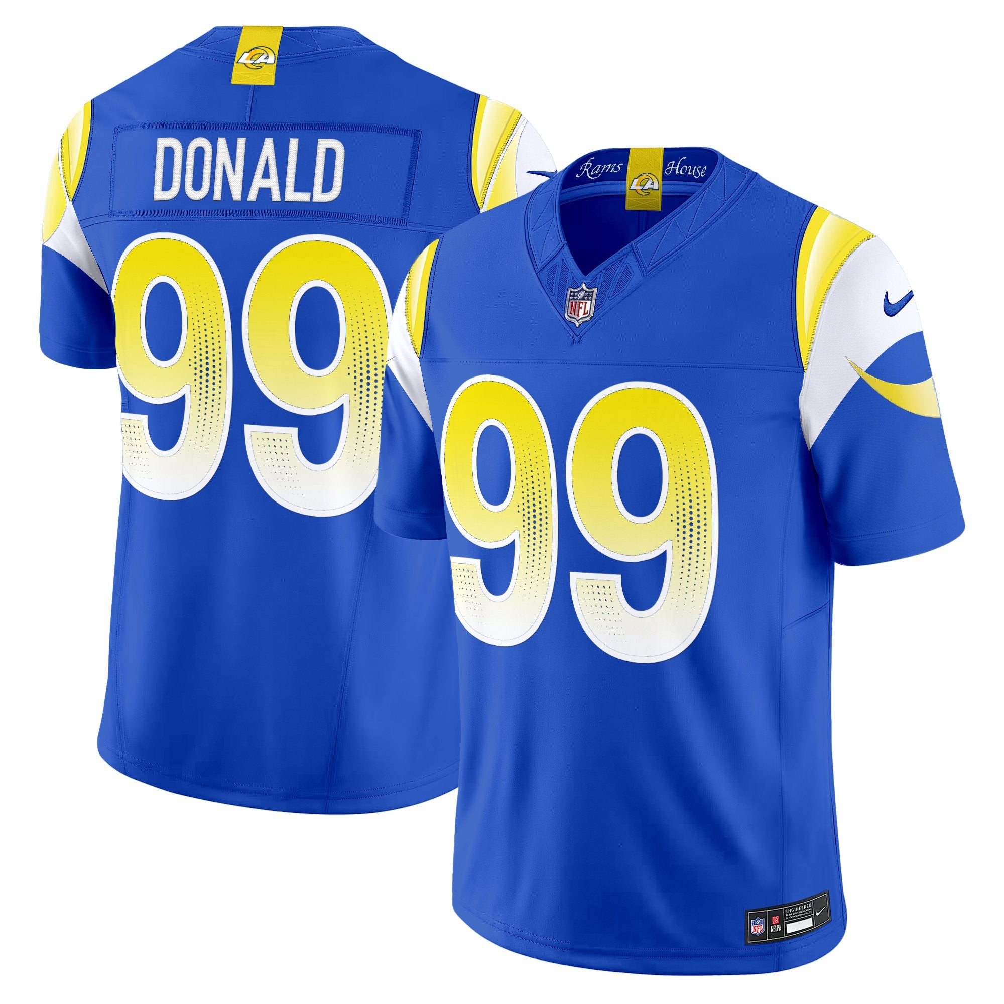 Men's Los Angeles Rams 2025 "Rivalries" Vapor Limited Jersey - All Stitched