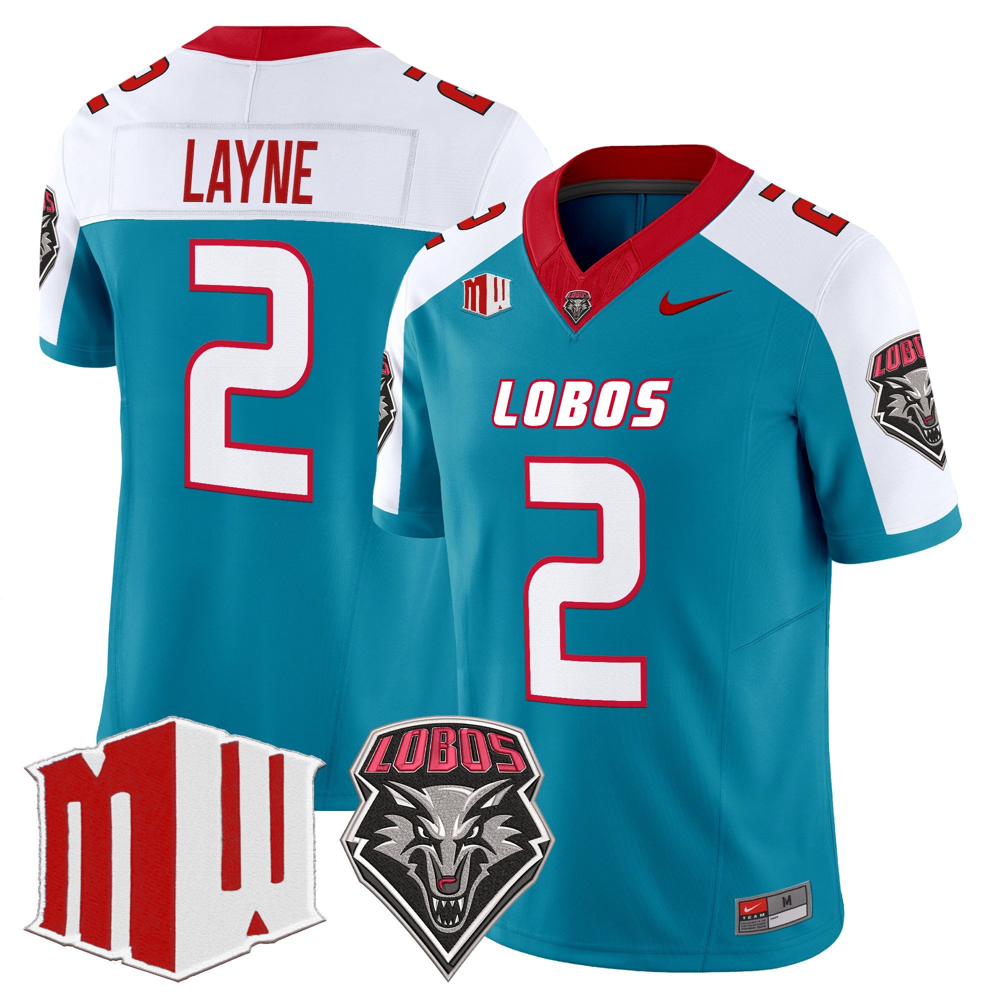 Men's New Mexico Lobos 2025 Vapor Limited Jersey - All Stitched