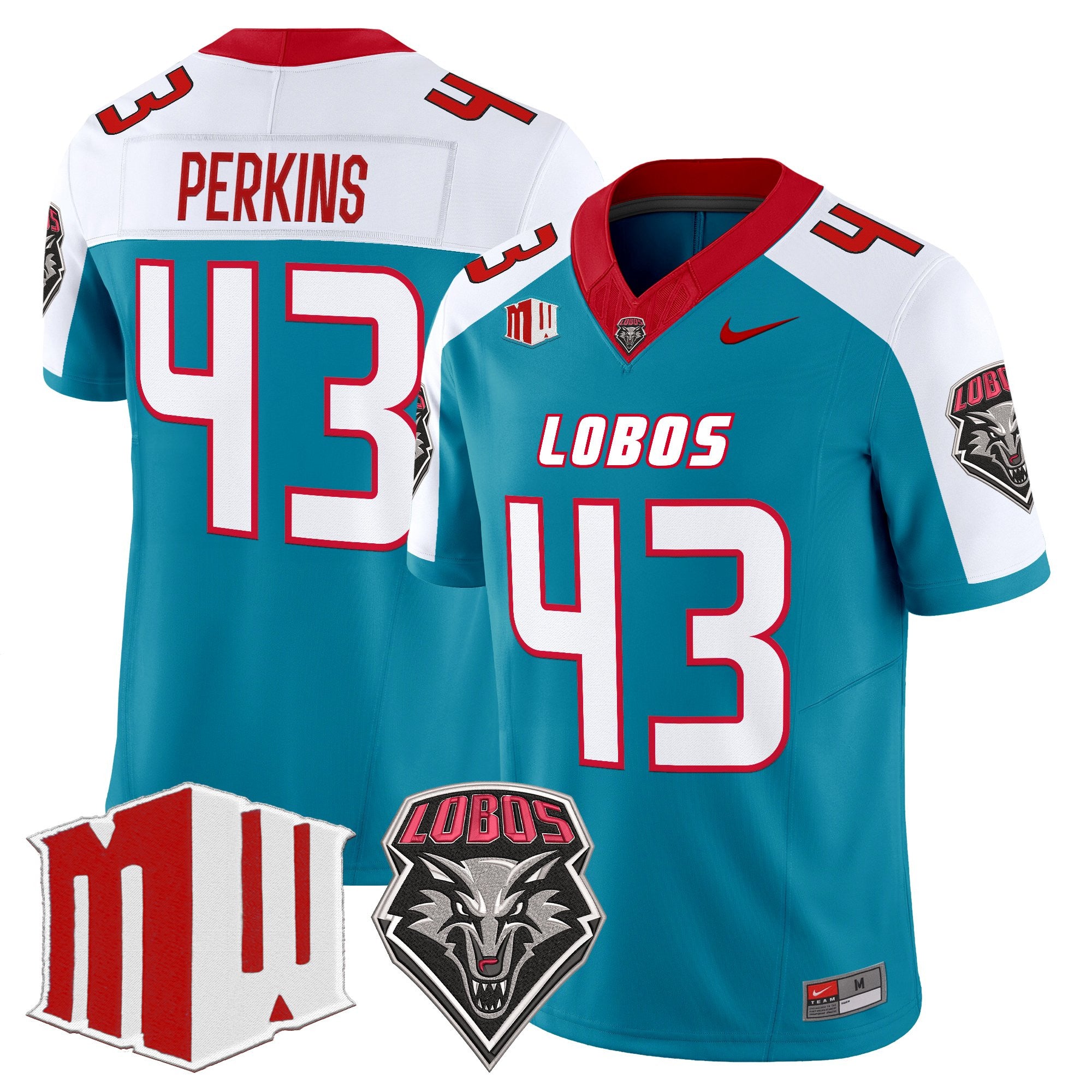 Men's New Mexico Lobos 2025 Vapor Limited Jersey - All Stitched