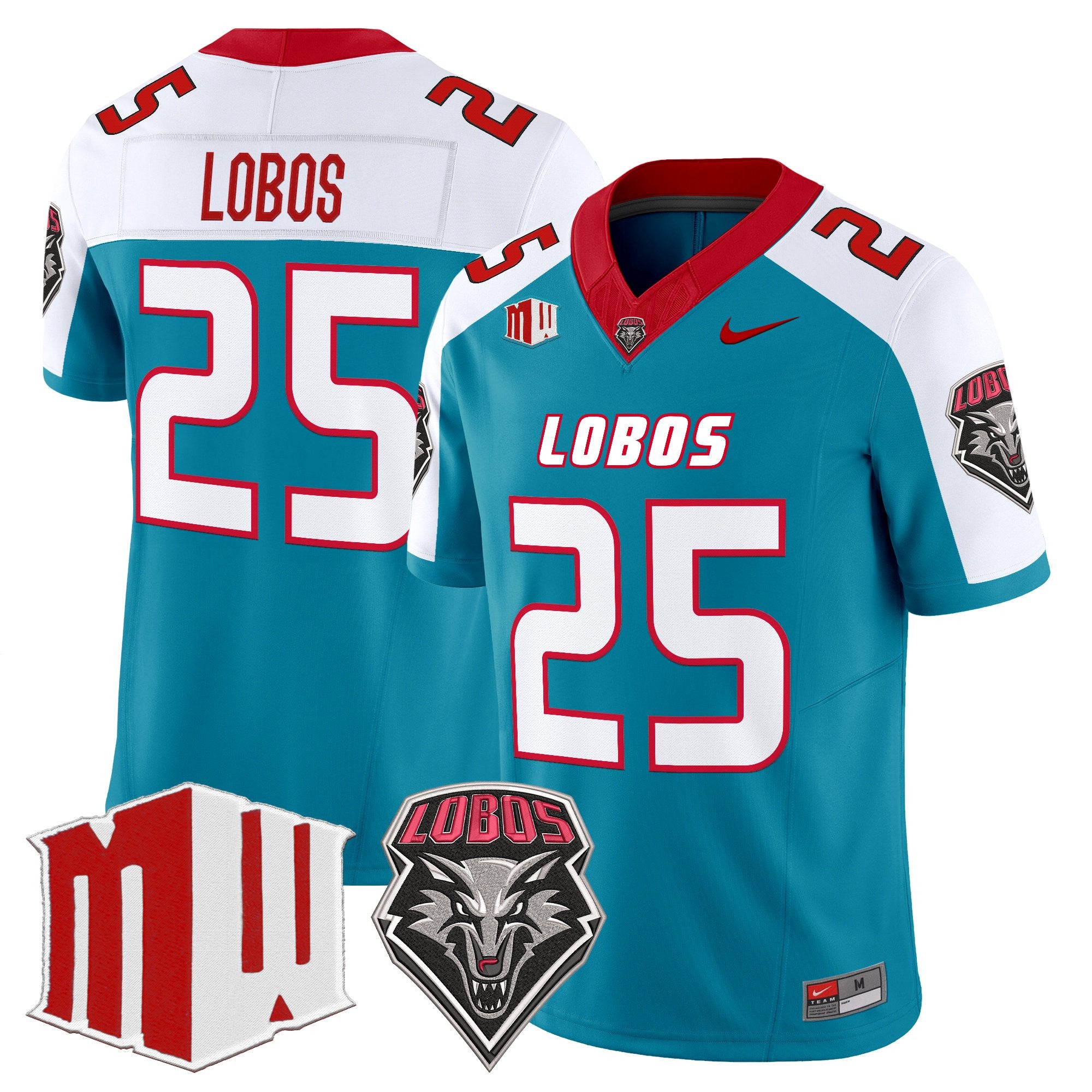 Men's New Mexico Lobos 2025 Vapor Limited Jersey - All Stitched