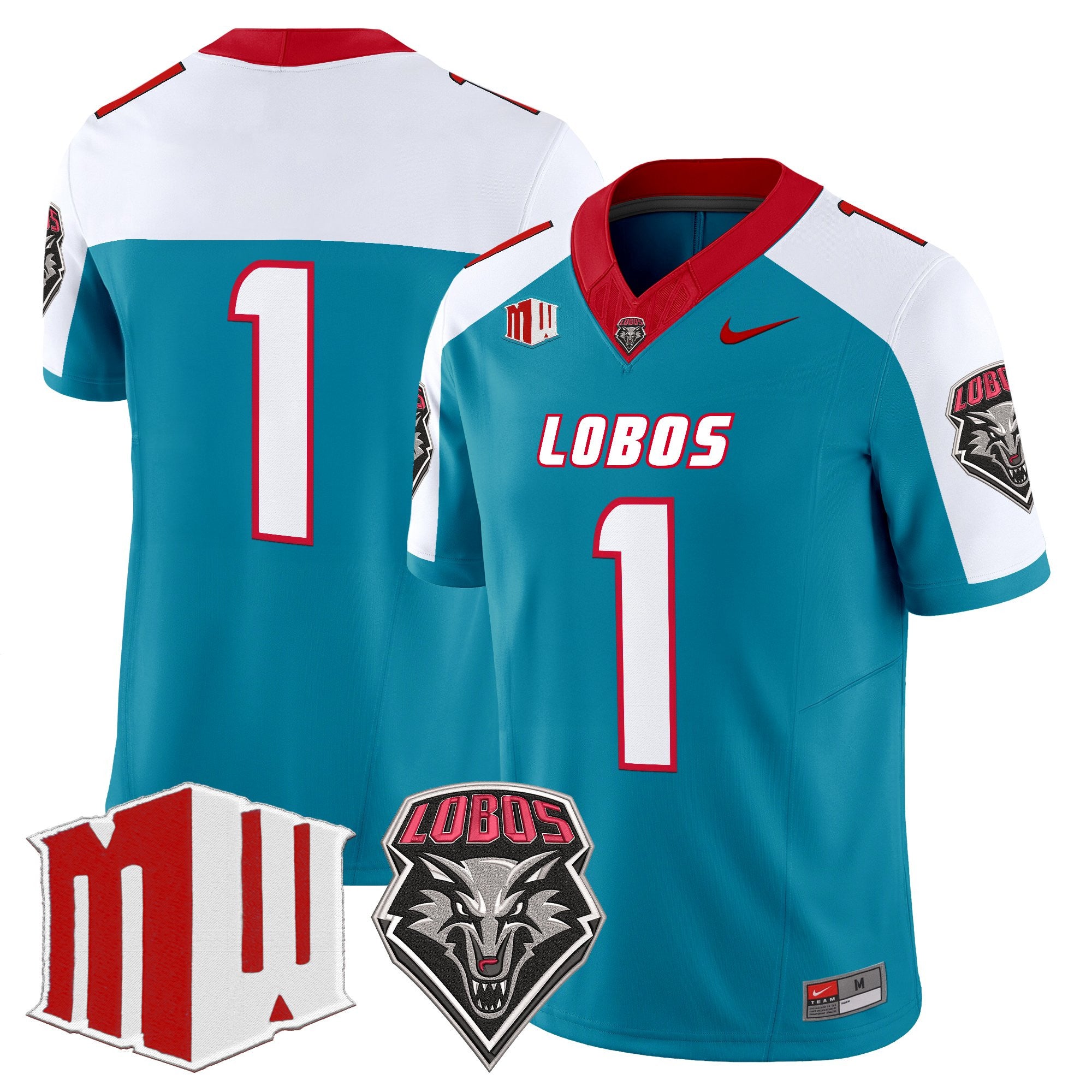 Men's New Mexico Lobos 2025 Vapor Limited Jersey - All Stitched