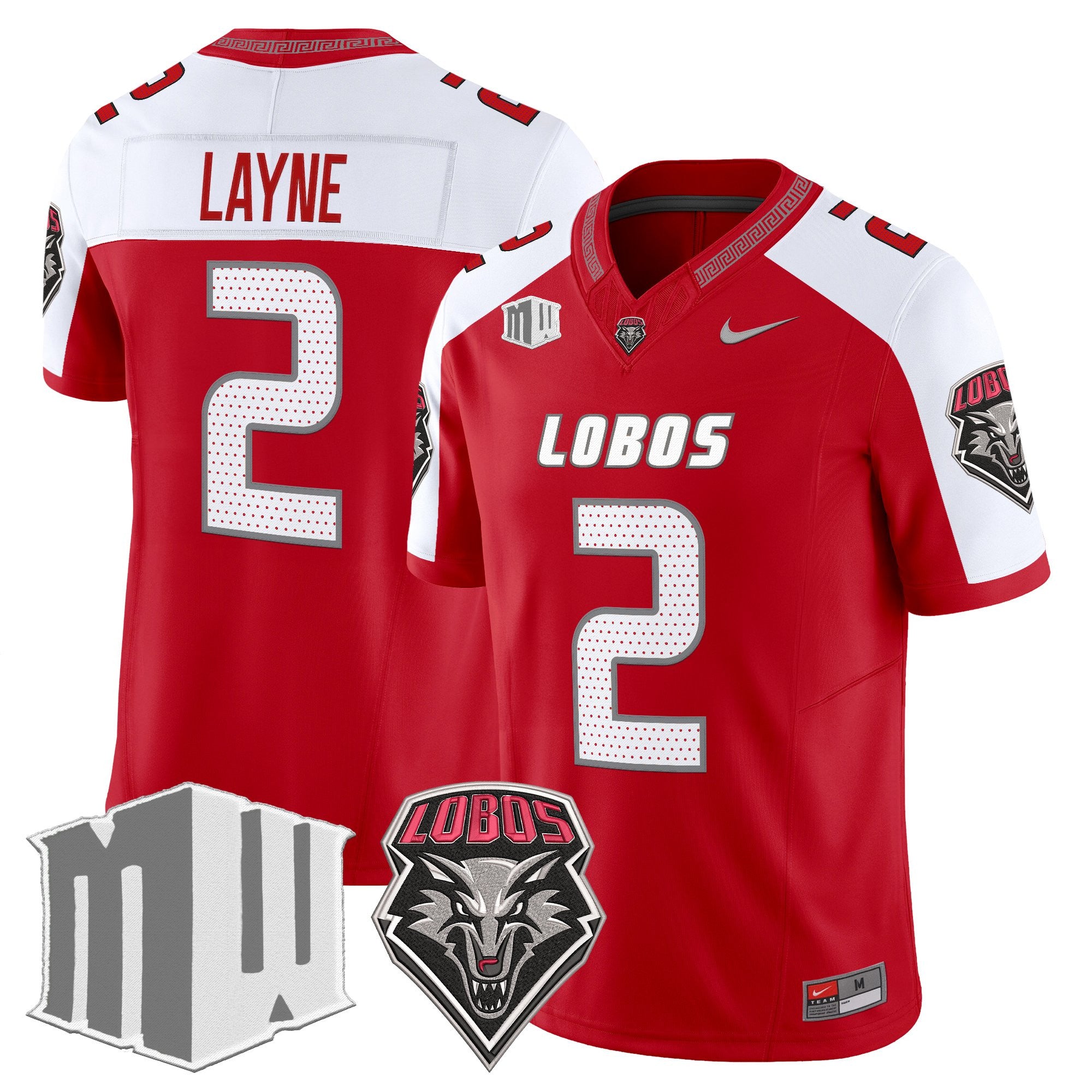Men's New Mexico Lobos 2025 Vapor Limited Jersey - All Stitched