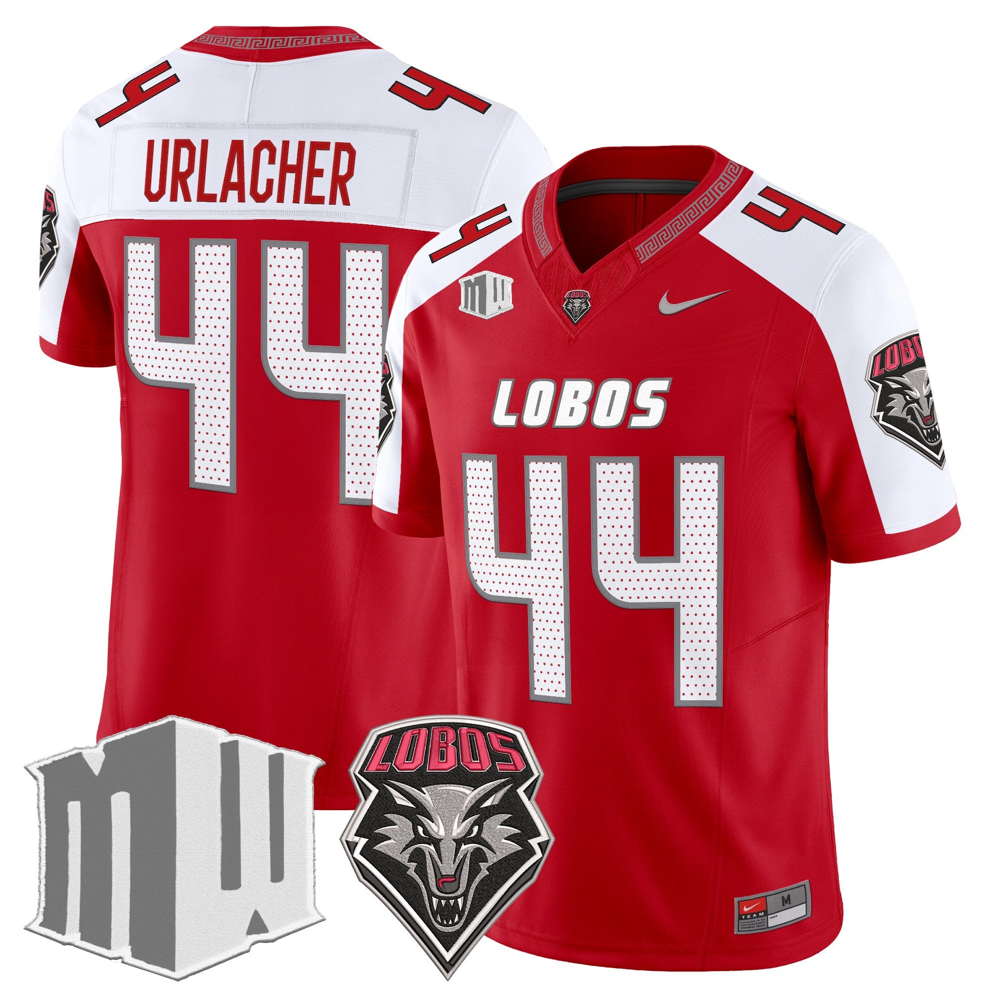 Men's New Mexico Lobos 2025 Vapor Limited Jersey - All Stitched