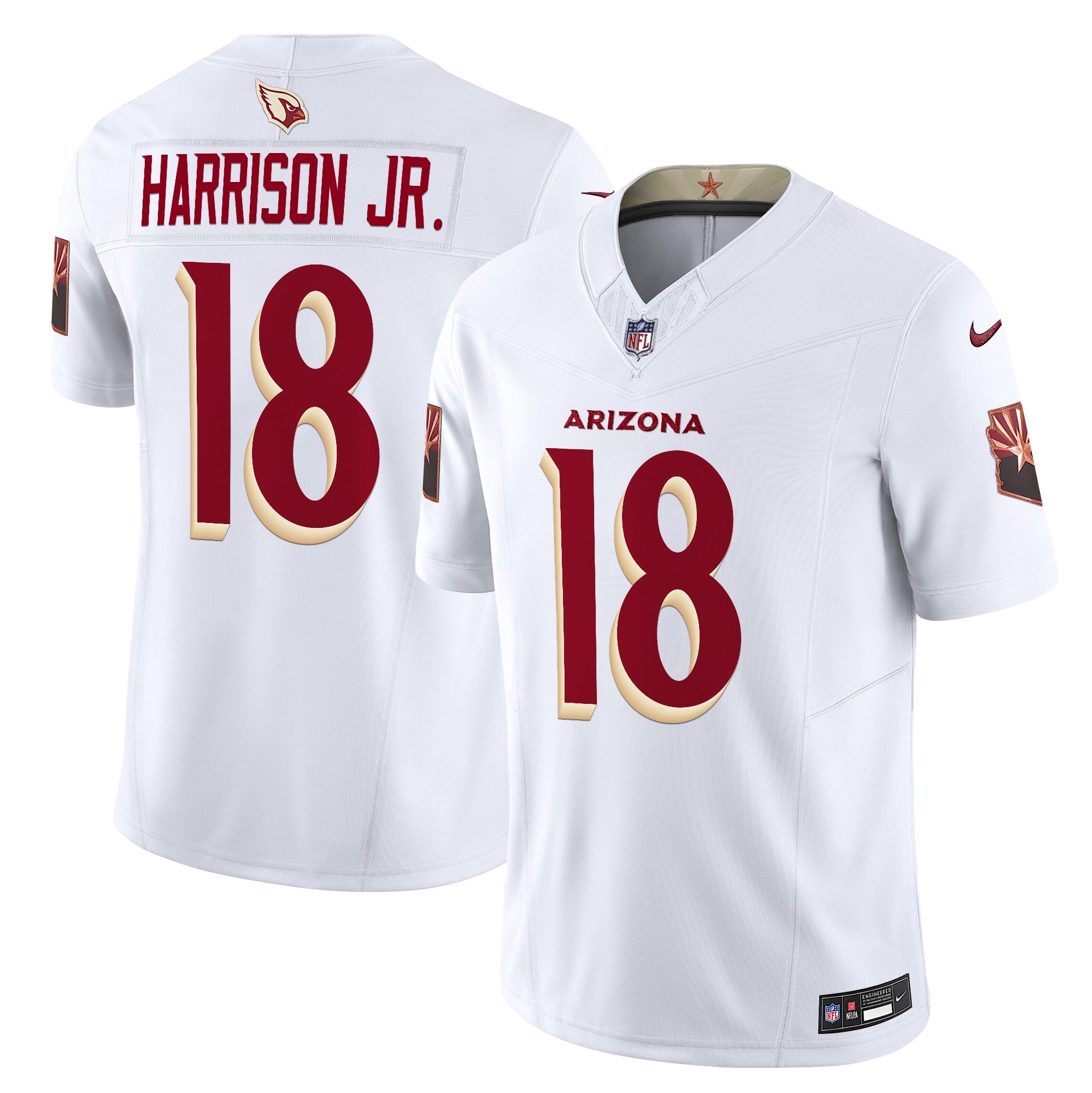 Men's Arizona Cardinals 2025 "Rivalries" Vapor Limited Jersey - All Stitched
