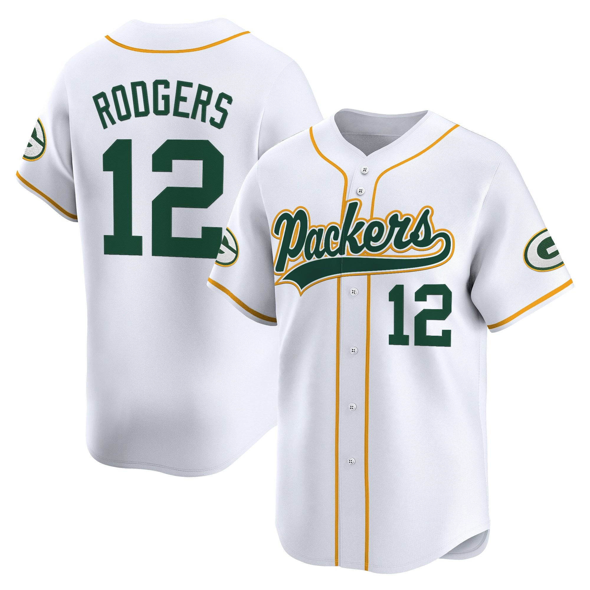 Men's Green Bay Packers 2025 Vapor Baseball Jersey - All Stitched