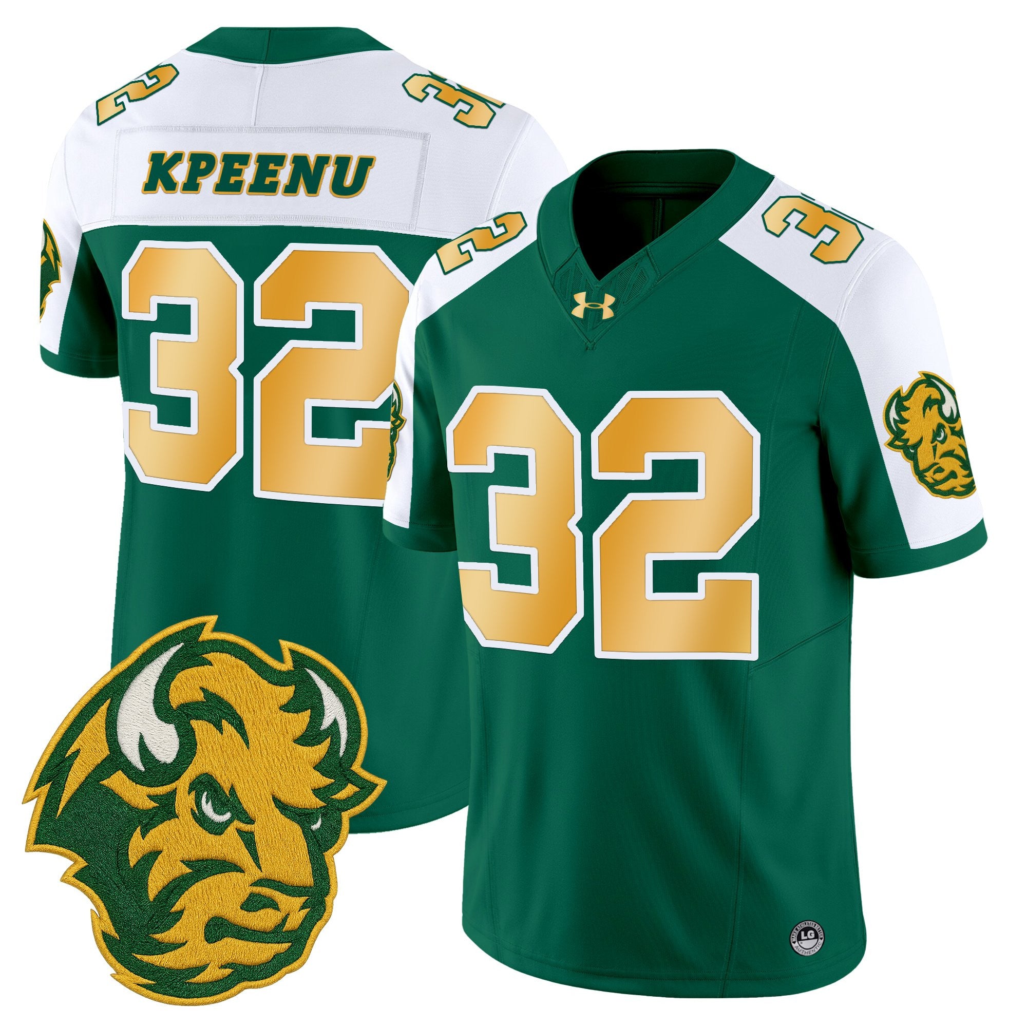 Men's North Dakota State Bison Vapor Limited Jersey - All Stitched
