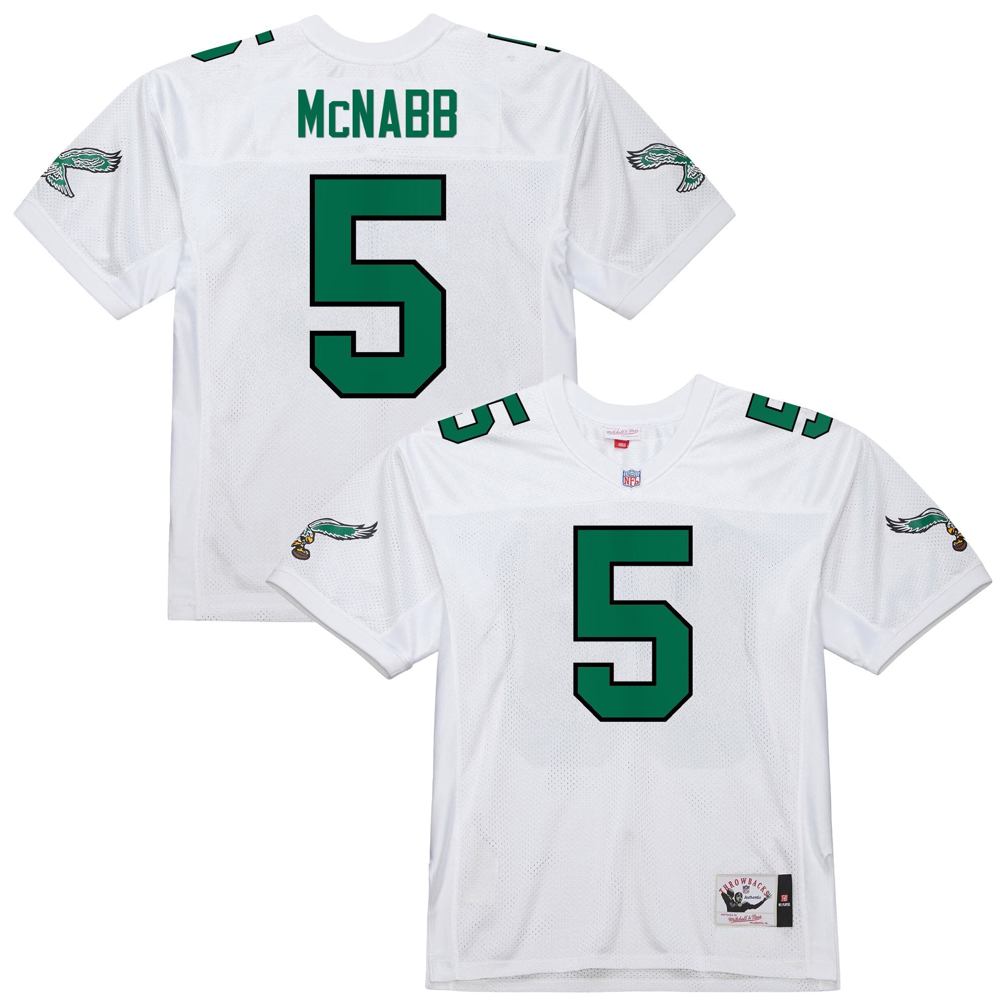 Men's Philadelphia Eagles Throwback Player Jersey - All Stitched