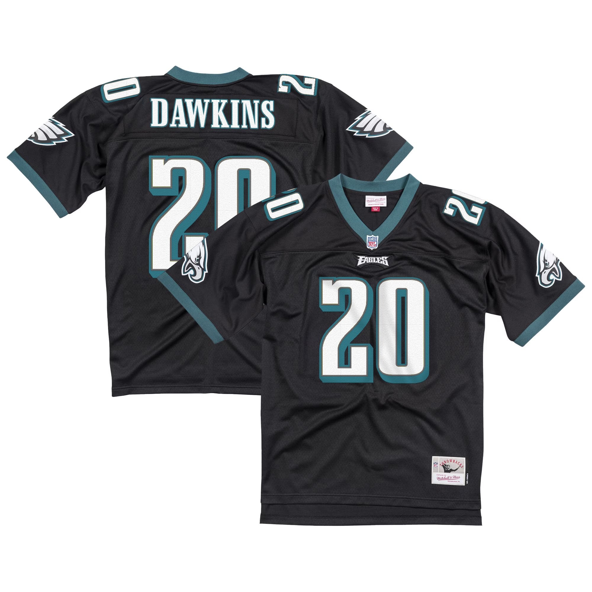 Men's Philadelphia Eagles Throwback Player Jersey - All Stitched