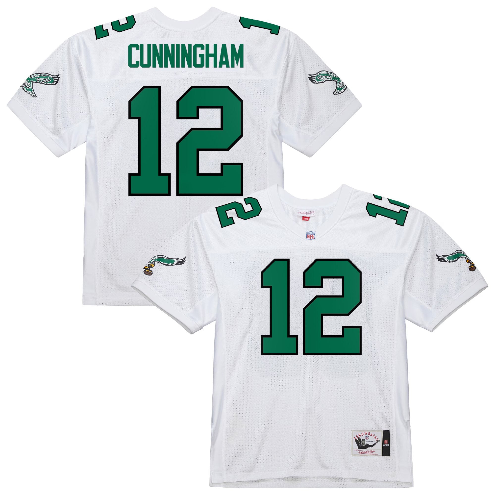 Men's Philadelphia Eagles Throwback Player Jersey - All Stitched