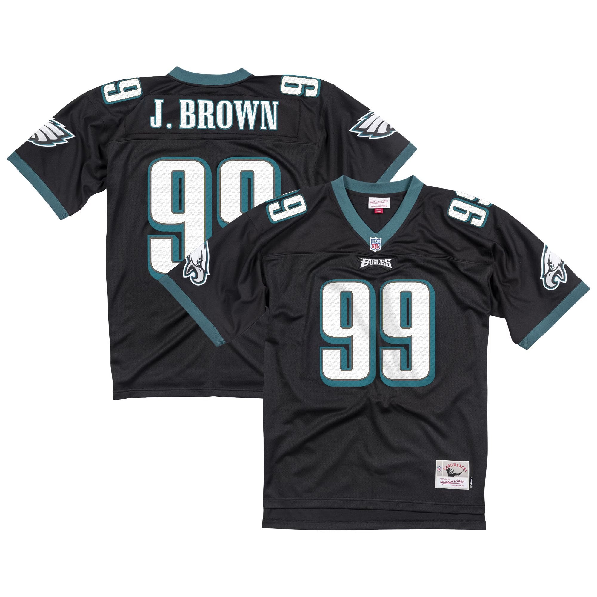 Men's Philadelphia Eagles Throwback Player Jersey - All Stitched