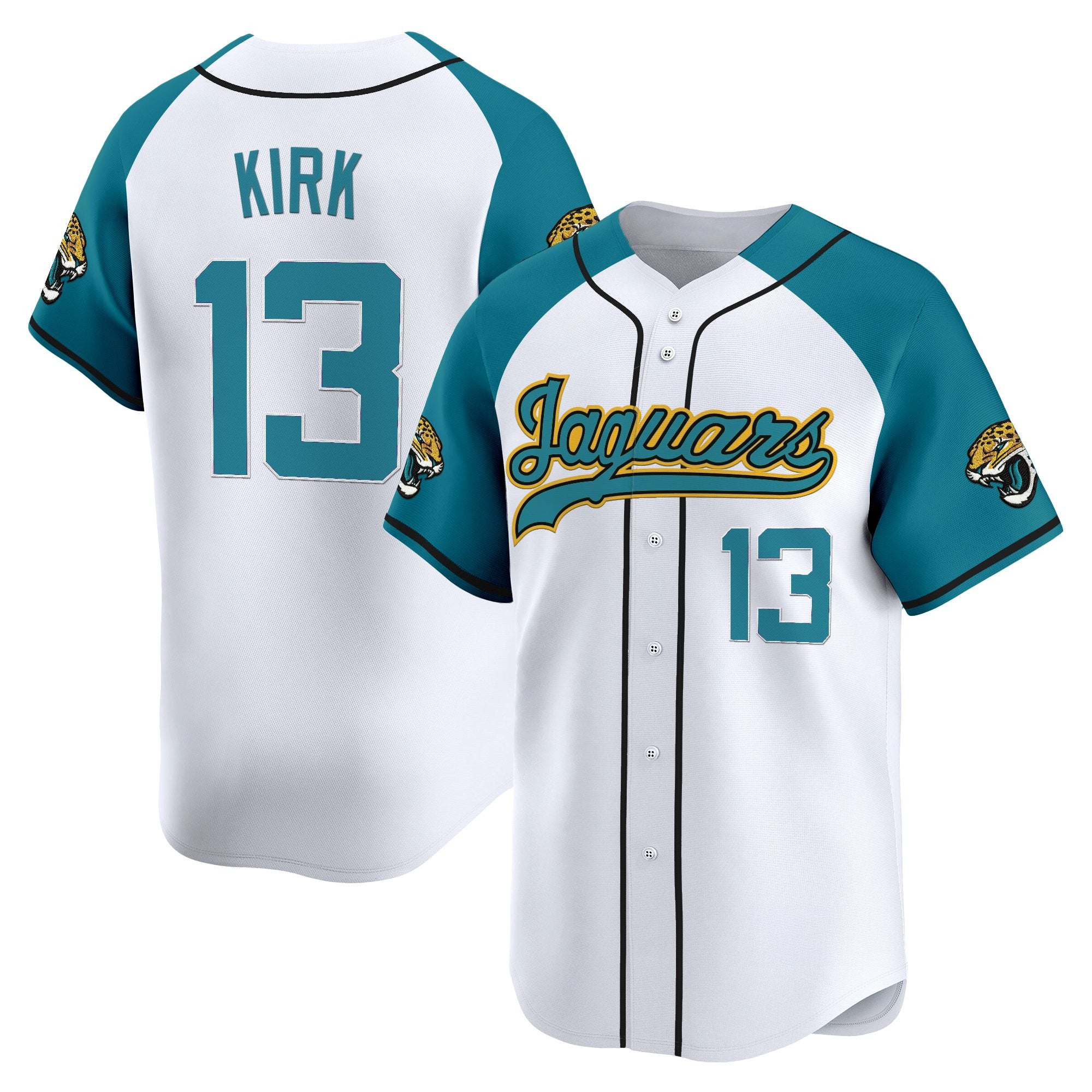 Men's Jacksonville Jaguars 2025 Vapor Baseball Jersey - All Stitched