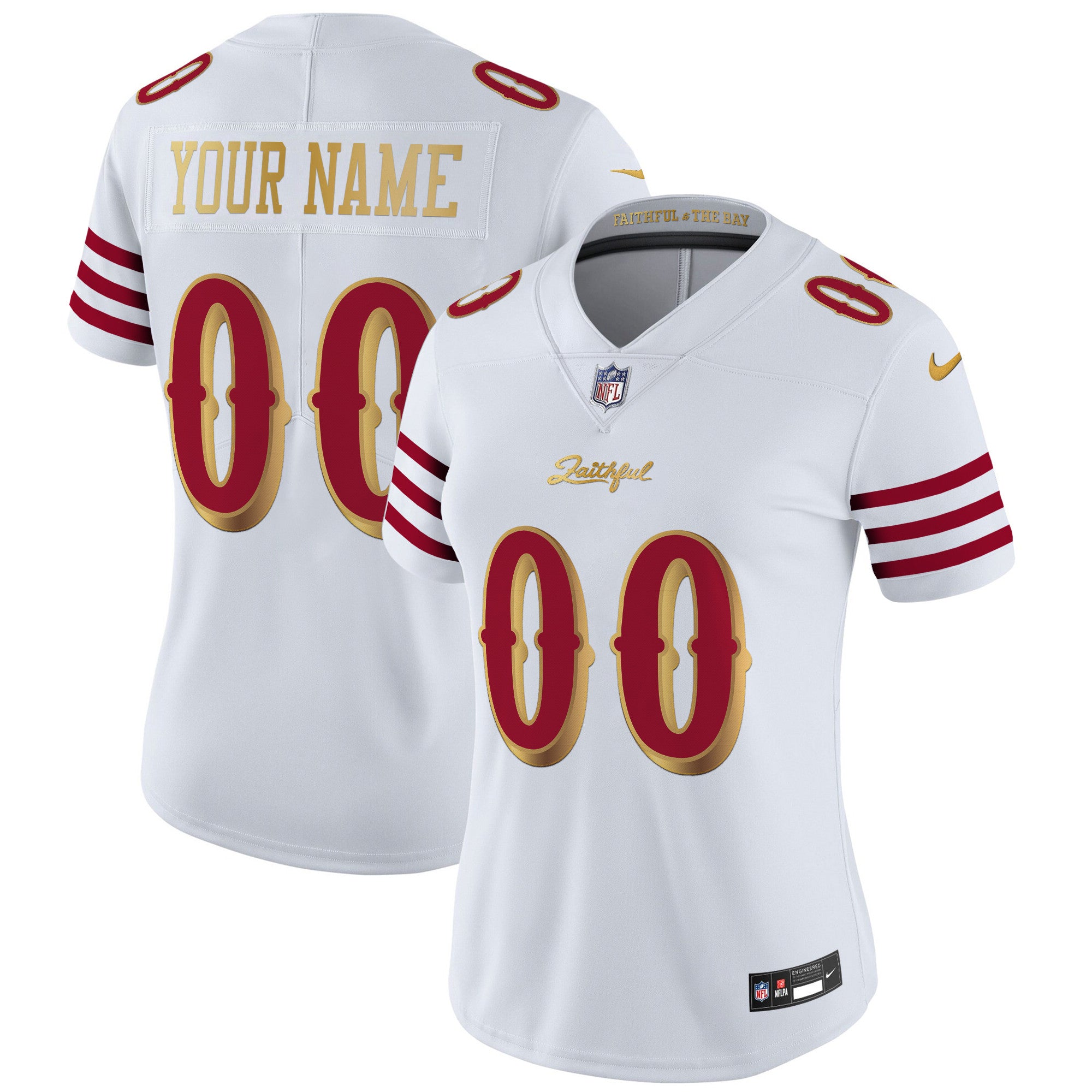 San Francisco 49ers 2025 “Rivalries” Vapor Limited Custom Jersey - All Stitched