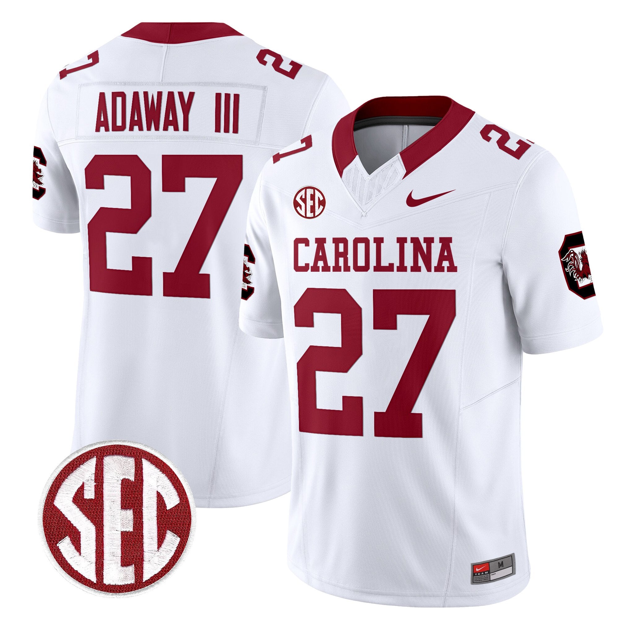Men's South Carolina Gamecocks 1980 Throwback Vapor Limited Jersey – Rebrand 2026 – All Stitched