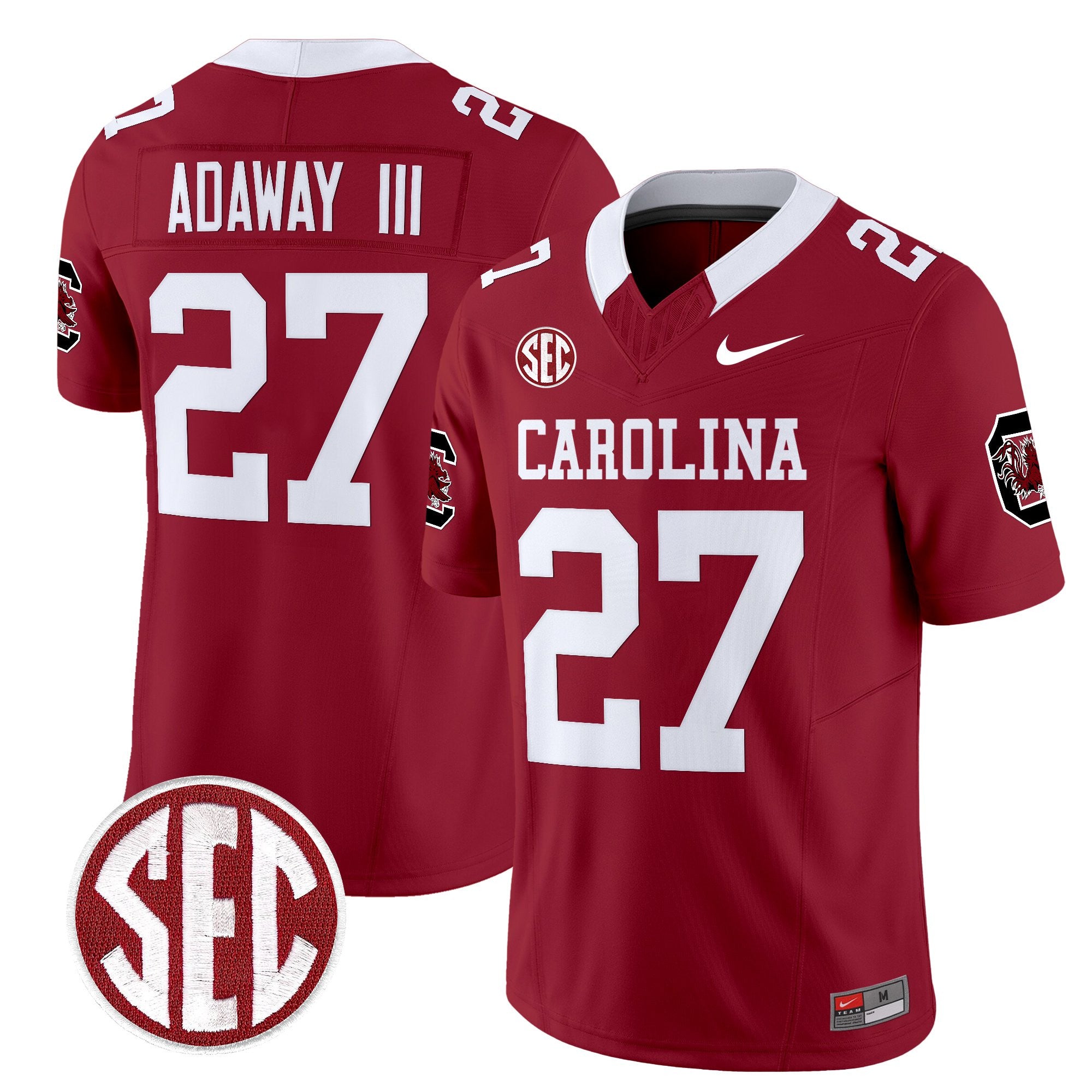 Men's South Carolina Gamecocks 1980 Throwback Vapor Limited Jersey – Rebrand 2026 – All Stitched