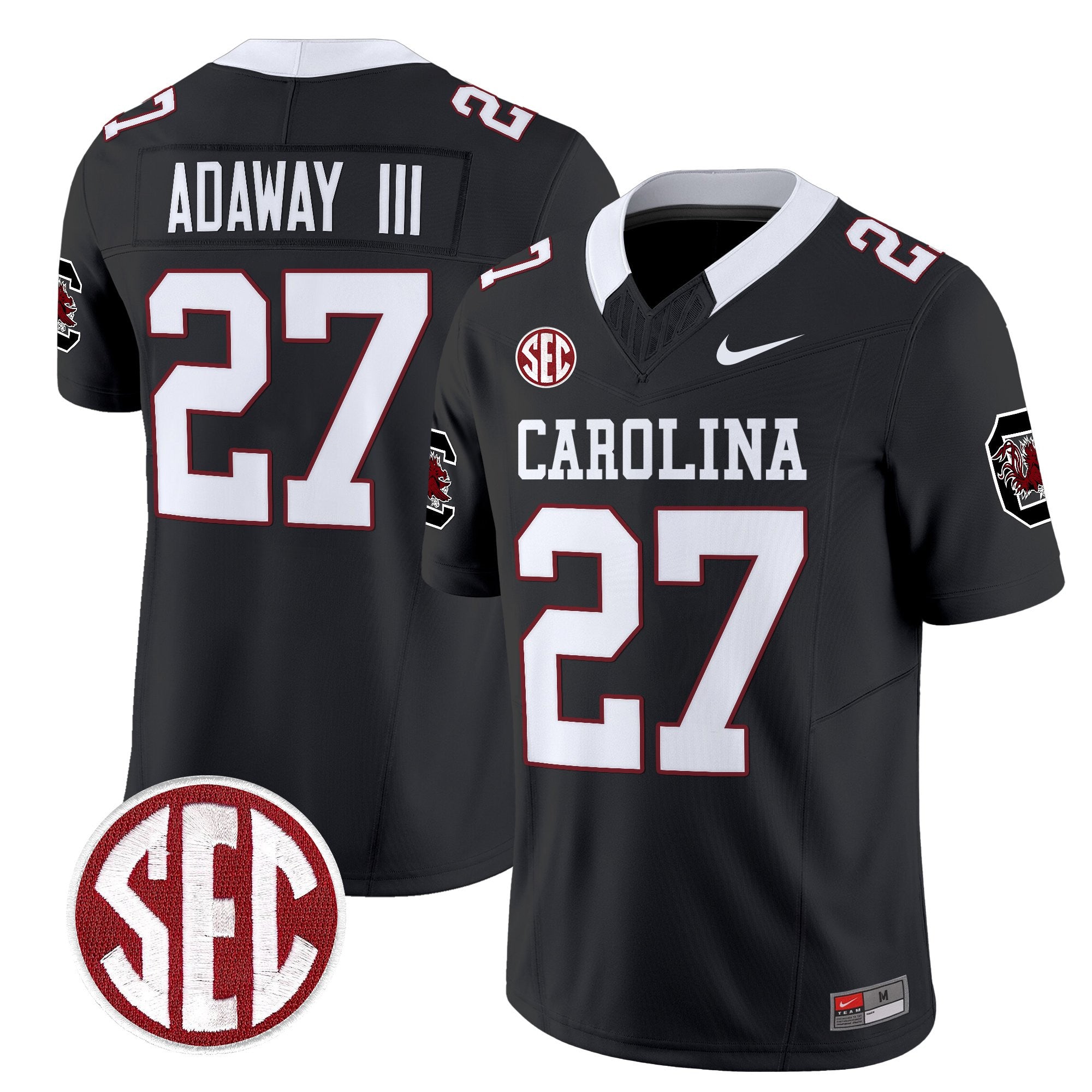 Men's South Carolina Gamecocks 1980 Throwback Vapor Limited Jersey – Rebrand 2026 – All Stitched