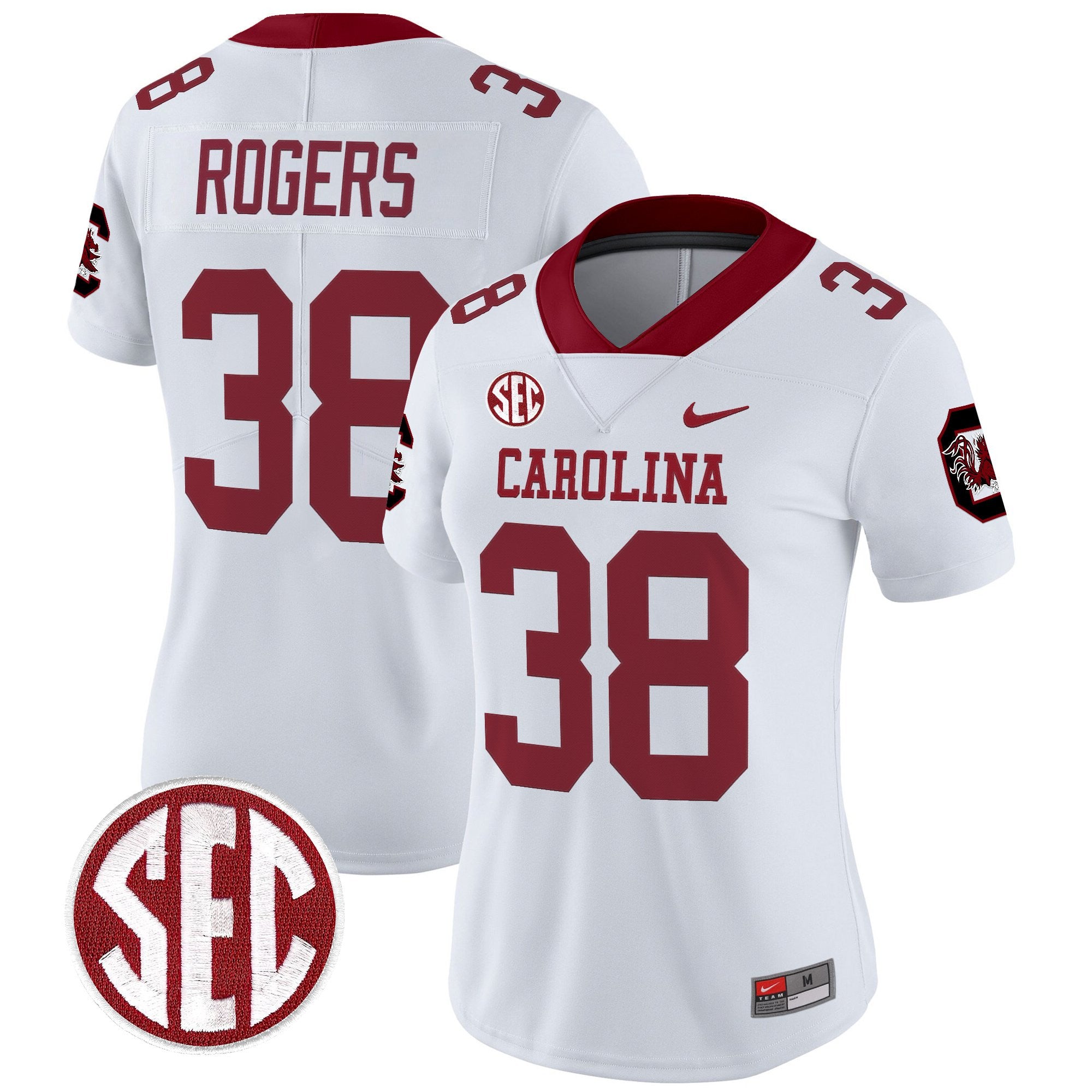 Women's South Carolina Gamecocks 1980 Throwback Vapor Limited Jersey – Rebrand 2026 – All Stitched