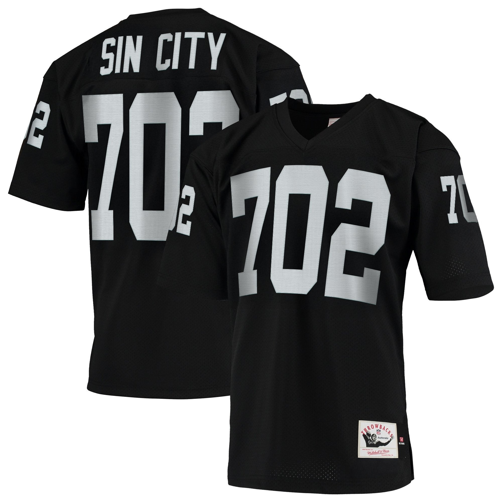 Men's Las Vegas Raiders Throwback Player Jersey - All Stitched