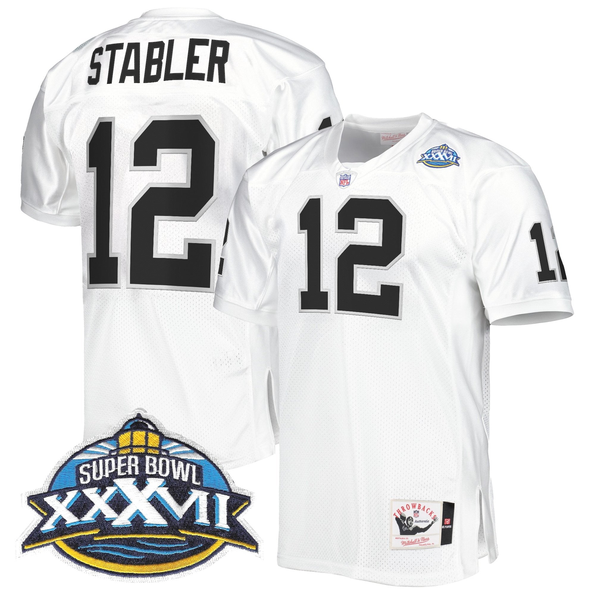 Men's Las Vegas Raiders Throwback Player Jersey - All Stitched