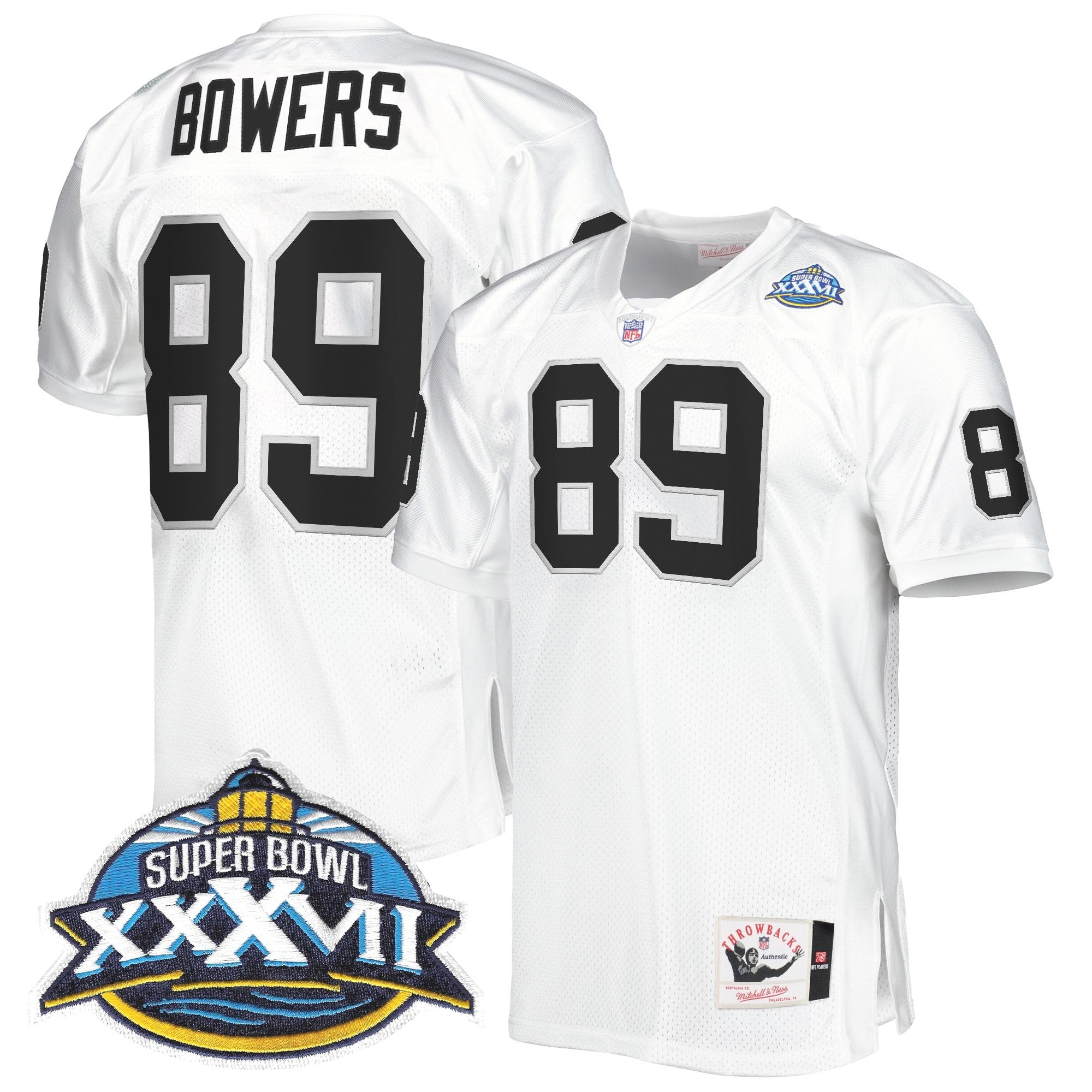 Men's Las Vegas Raiders Throwback Player Jersey - All Stitched