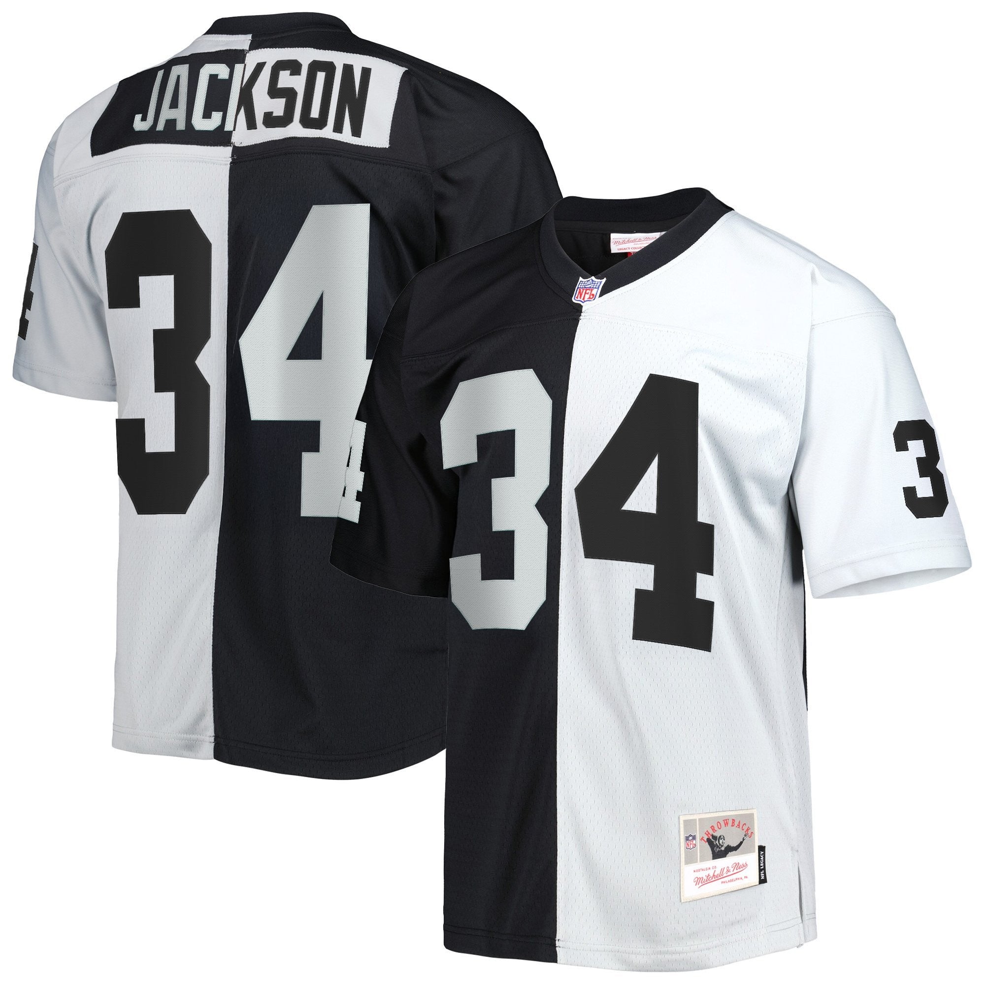 Men's Las Vegas Raiders Throwback Player Jersey - All Stitched