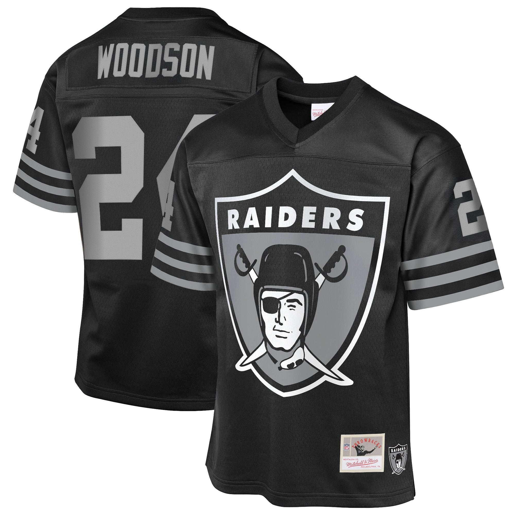 Men's Las Vegas Raiders Throwback Player Jersey - All Stitched