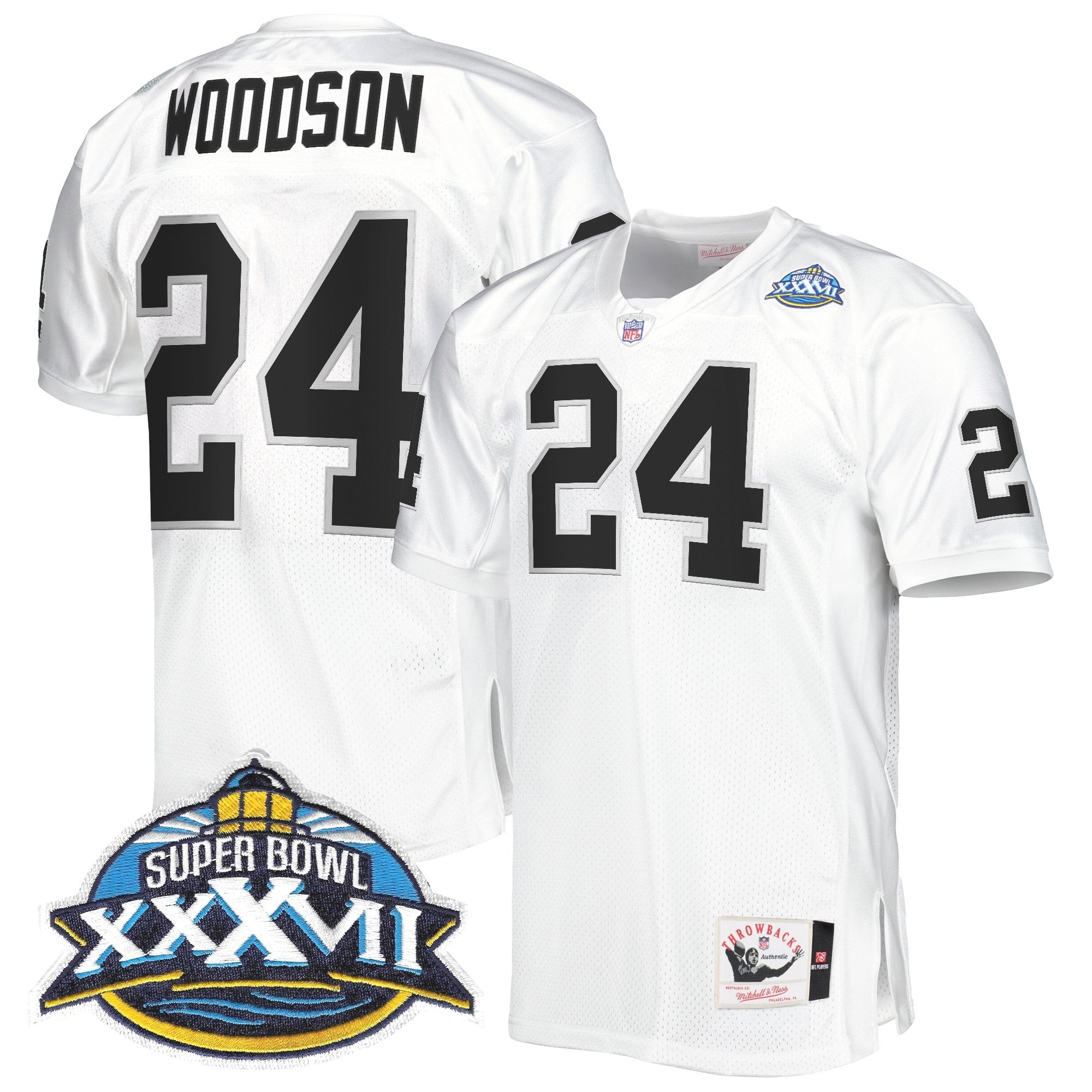 Men's Las Vegas Raiders Throwback Player Jersey - All Stitched