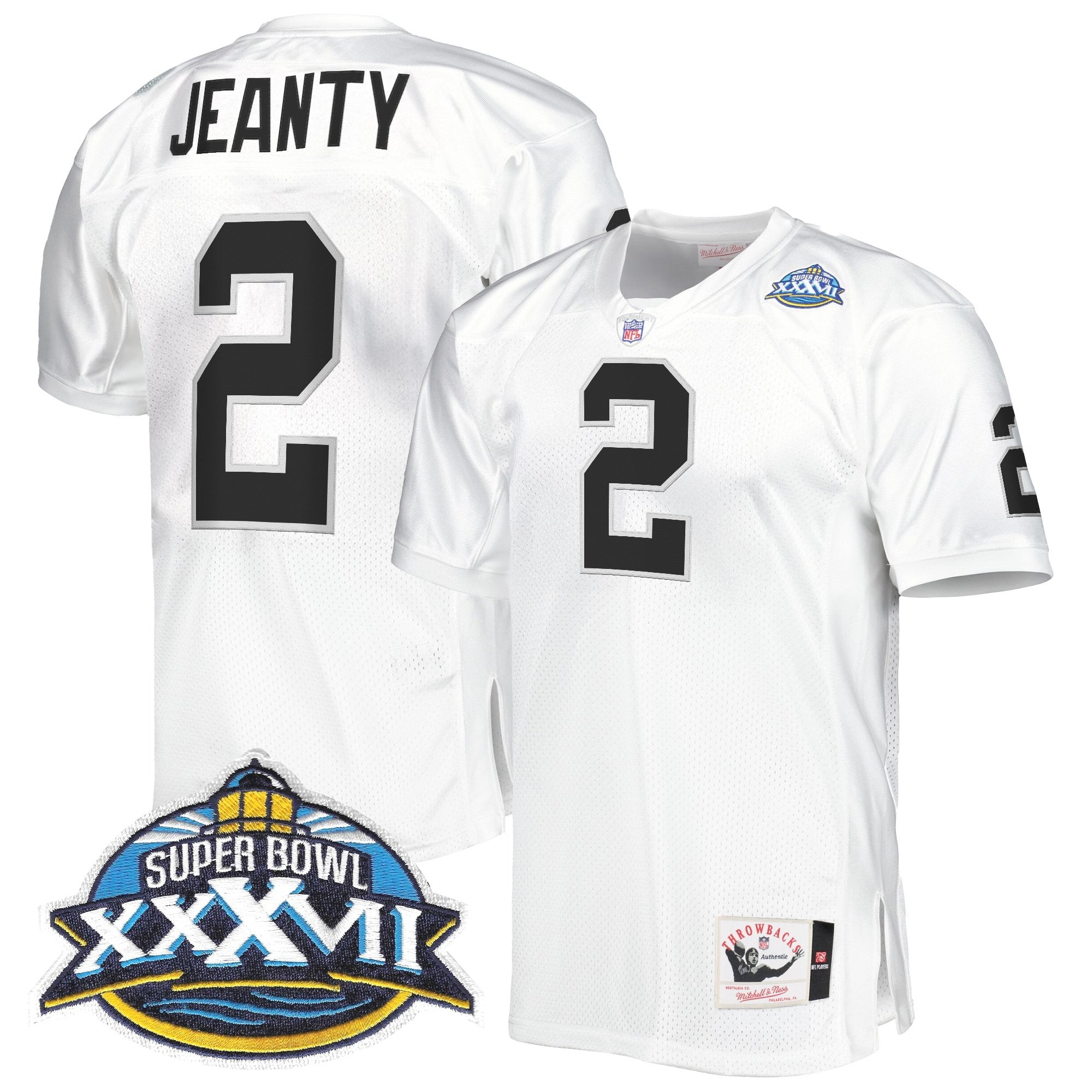 Men's Las Vegas Raiders Throwback Player Jersey - All Stitched